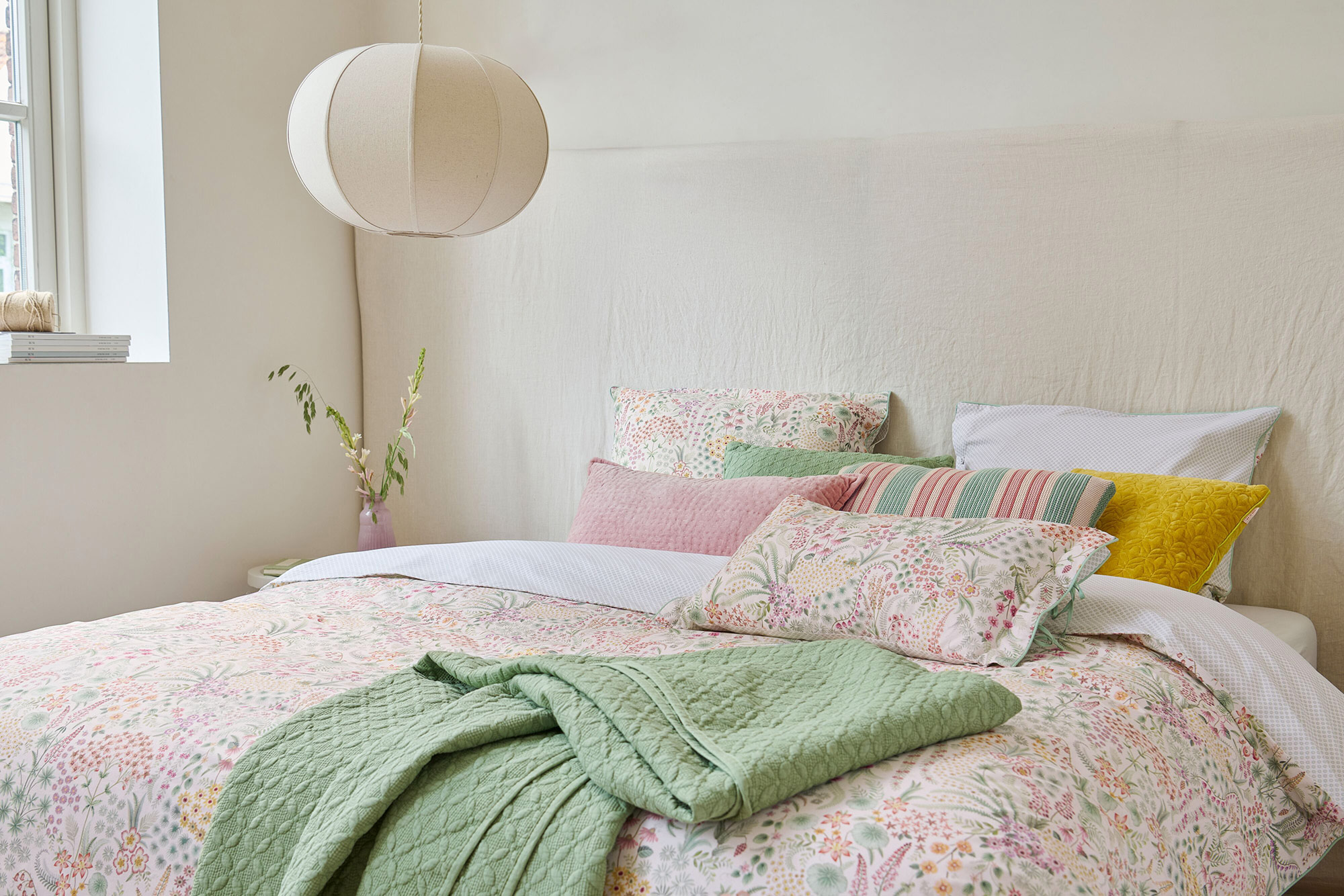 Pip Studio Perkalbettwäsche Lodi Garden | Off-white