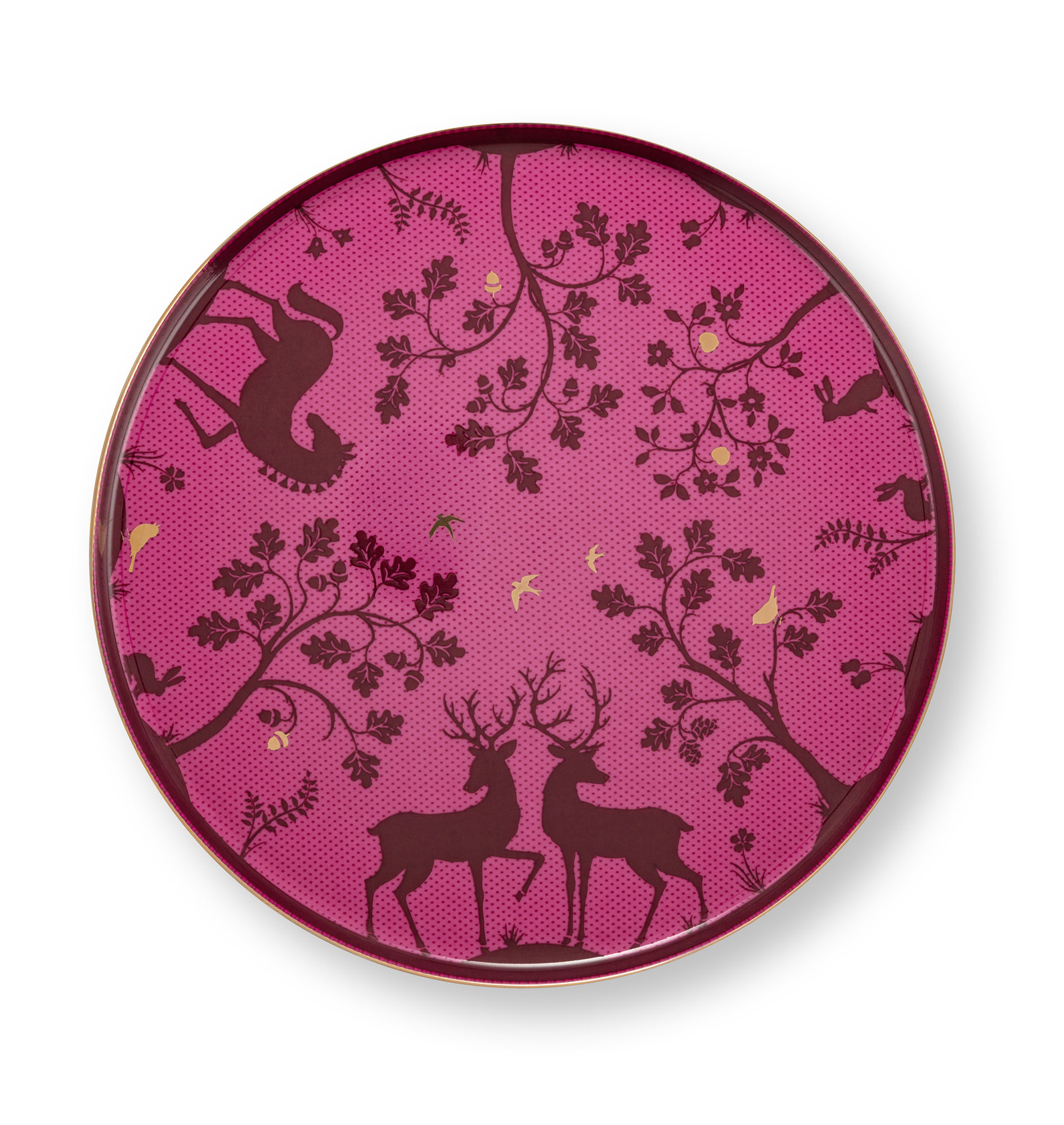 Pip Studio Kuchenplatte klein Deerest Darling | Pink