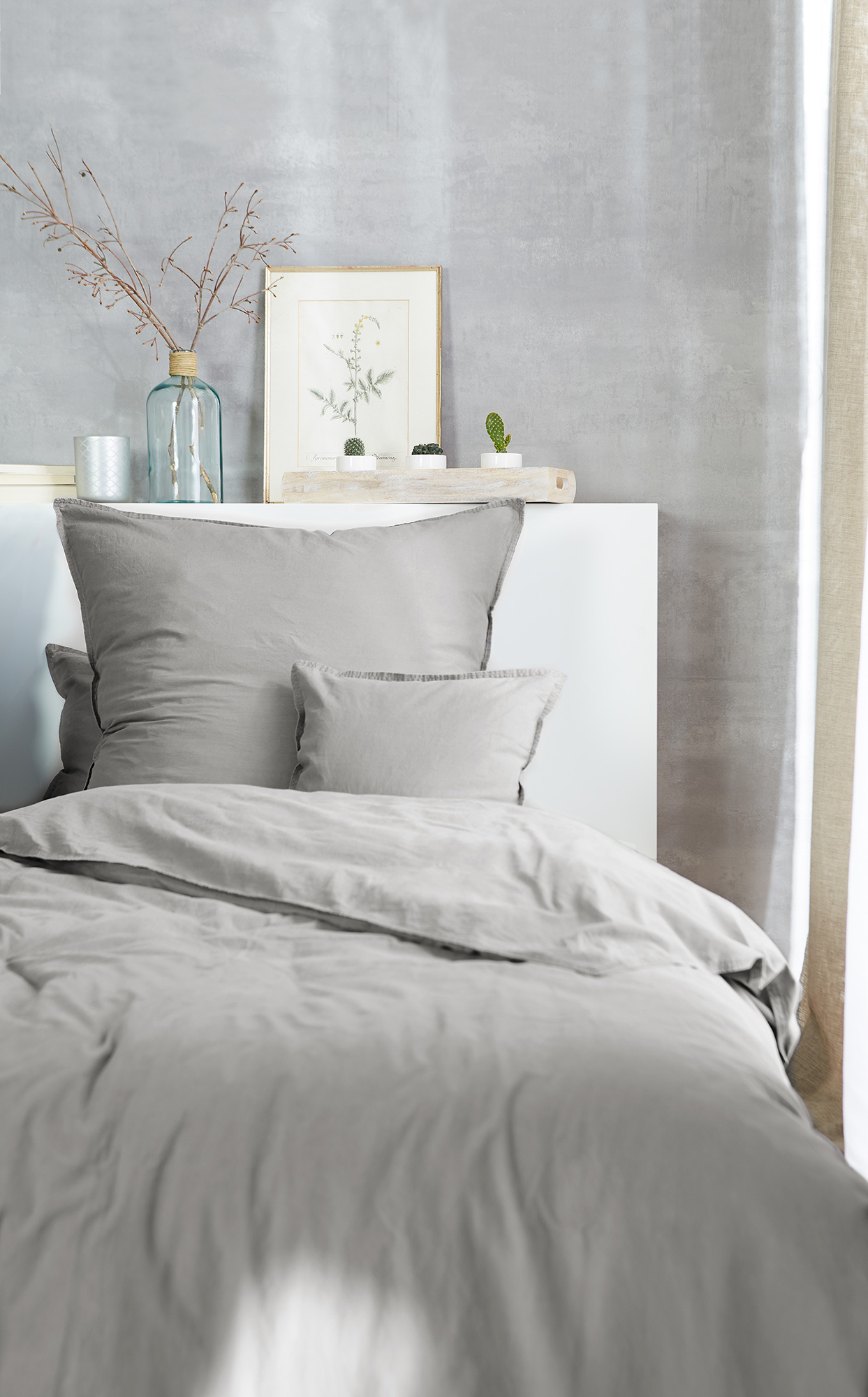 Thomas Renforce-Bettwäsche Stonewashed  | 722 kitt