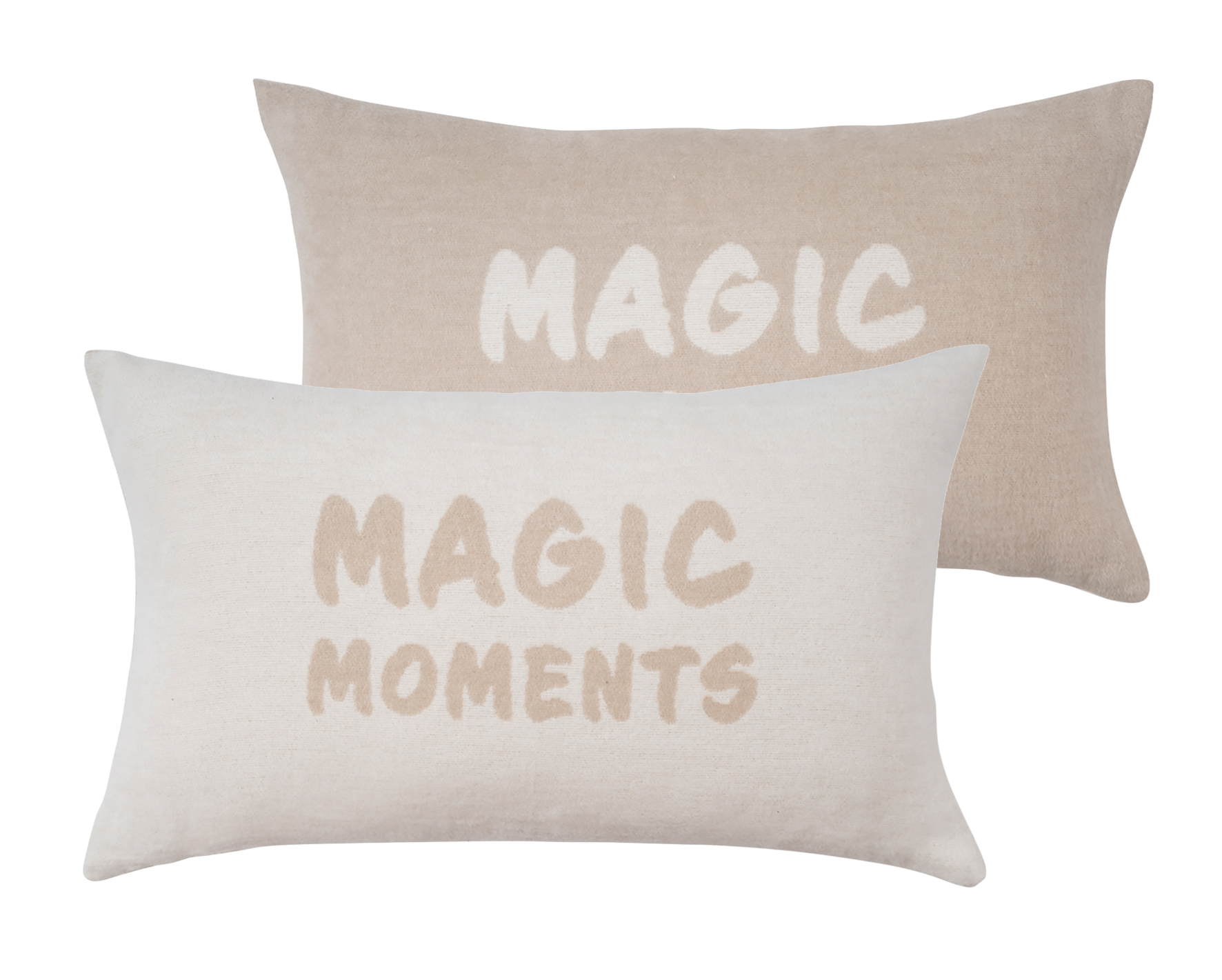 Pad Kissenhülle Cozy Up MOMENTS | creme-sand