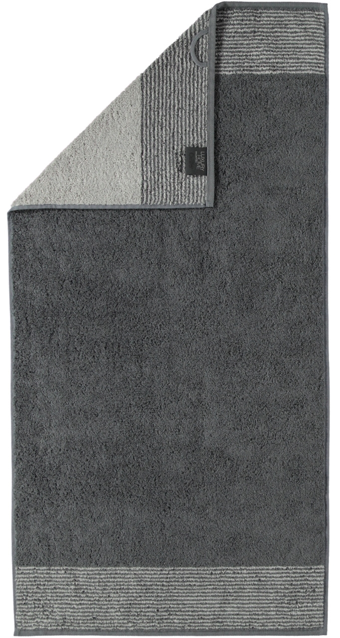 Cawö Duschtuch Luxury Home  Two-Tone 590 | 77 Schiefer