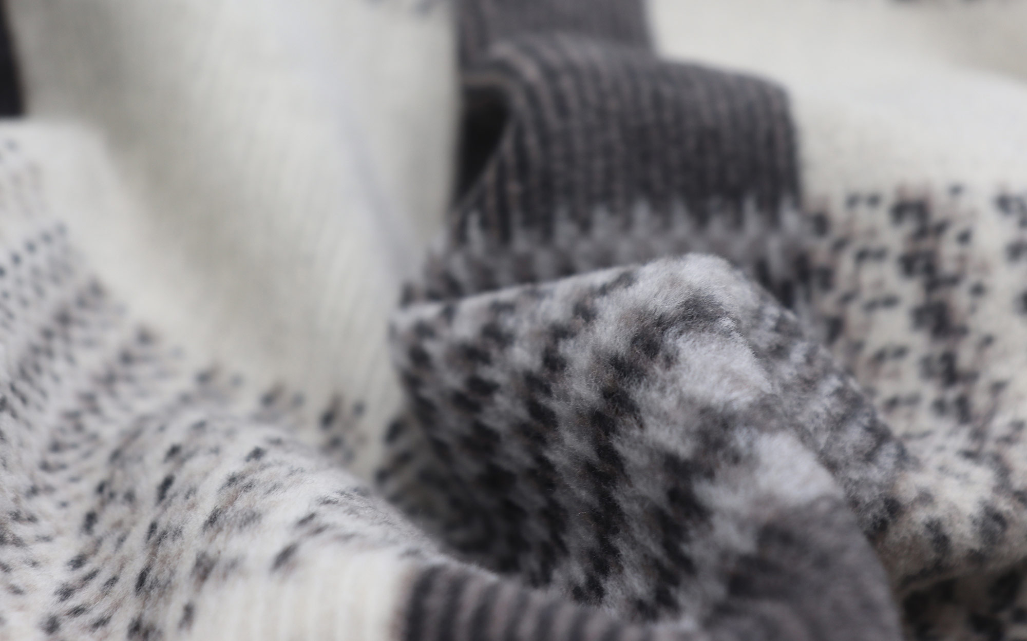 Biederlack Plaid / Decke Shadow Check