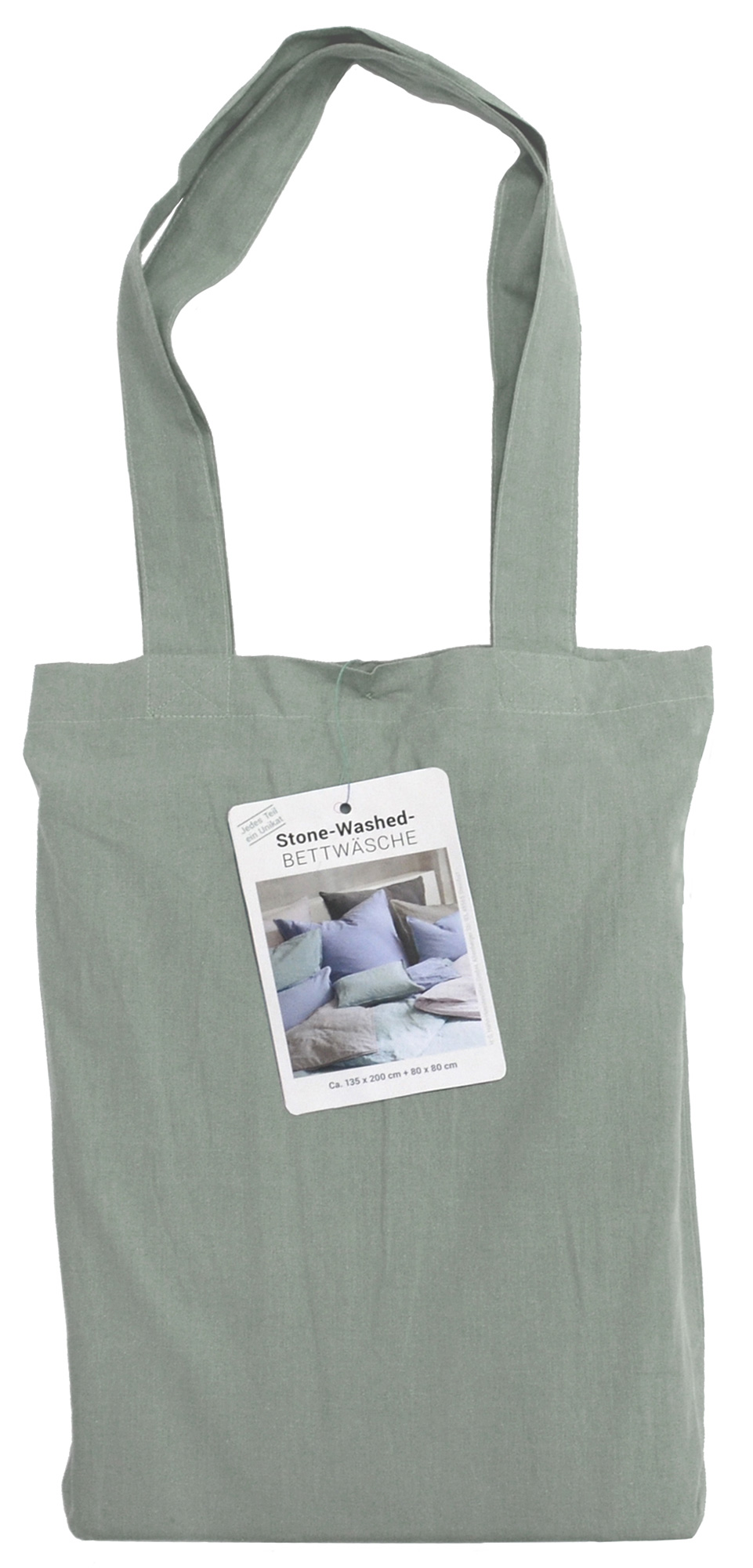 Thomas Renforce-Bettwäsche Stonewashed  | 518 olive