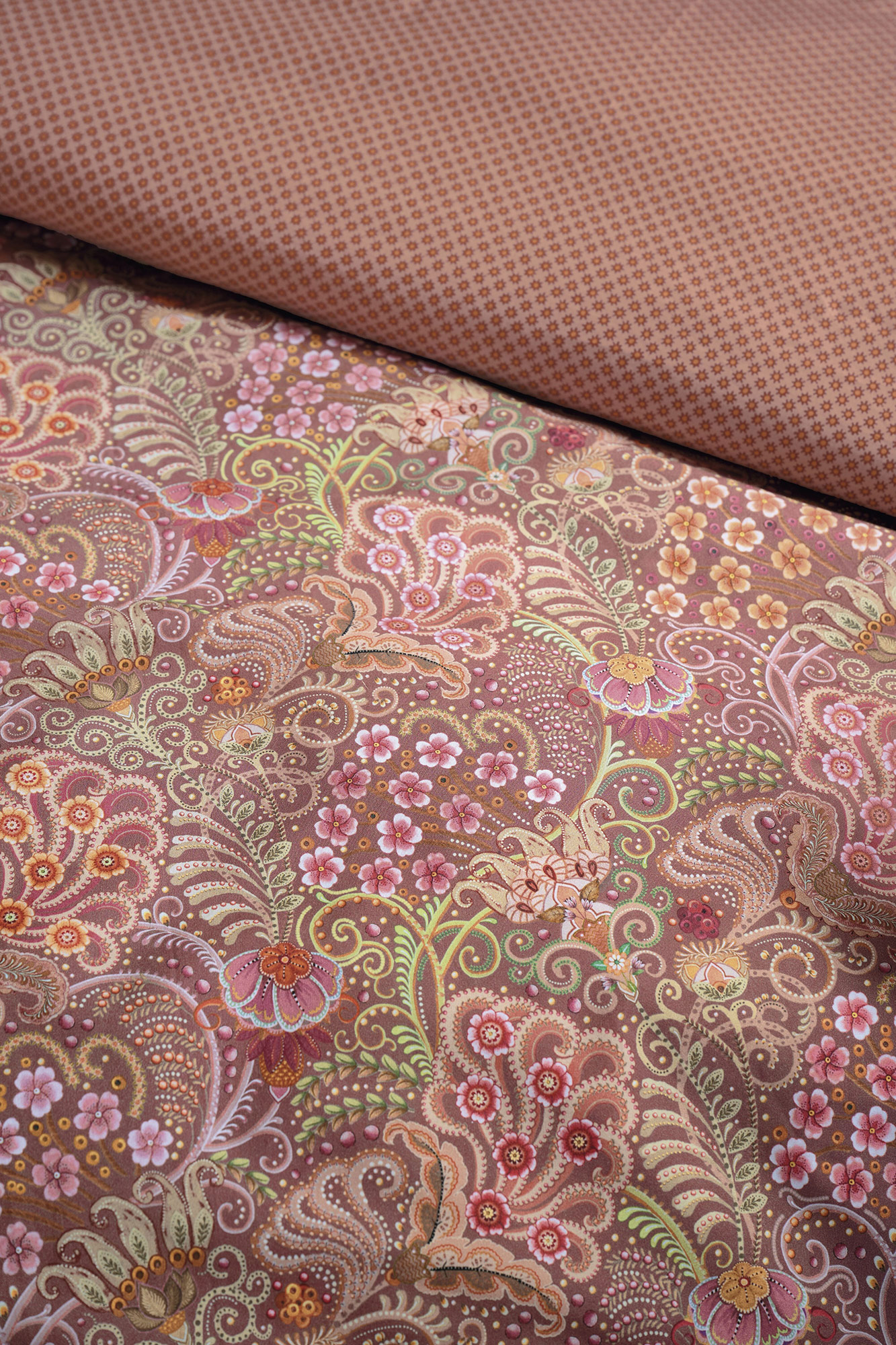 Pip Studio Perkalbettwäsche Kitenge | Terra