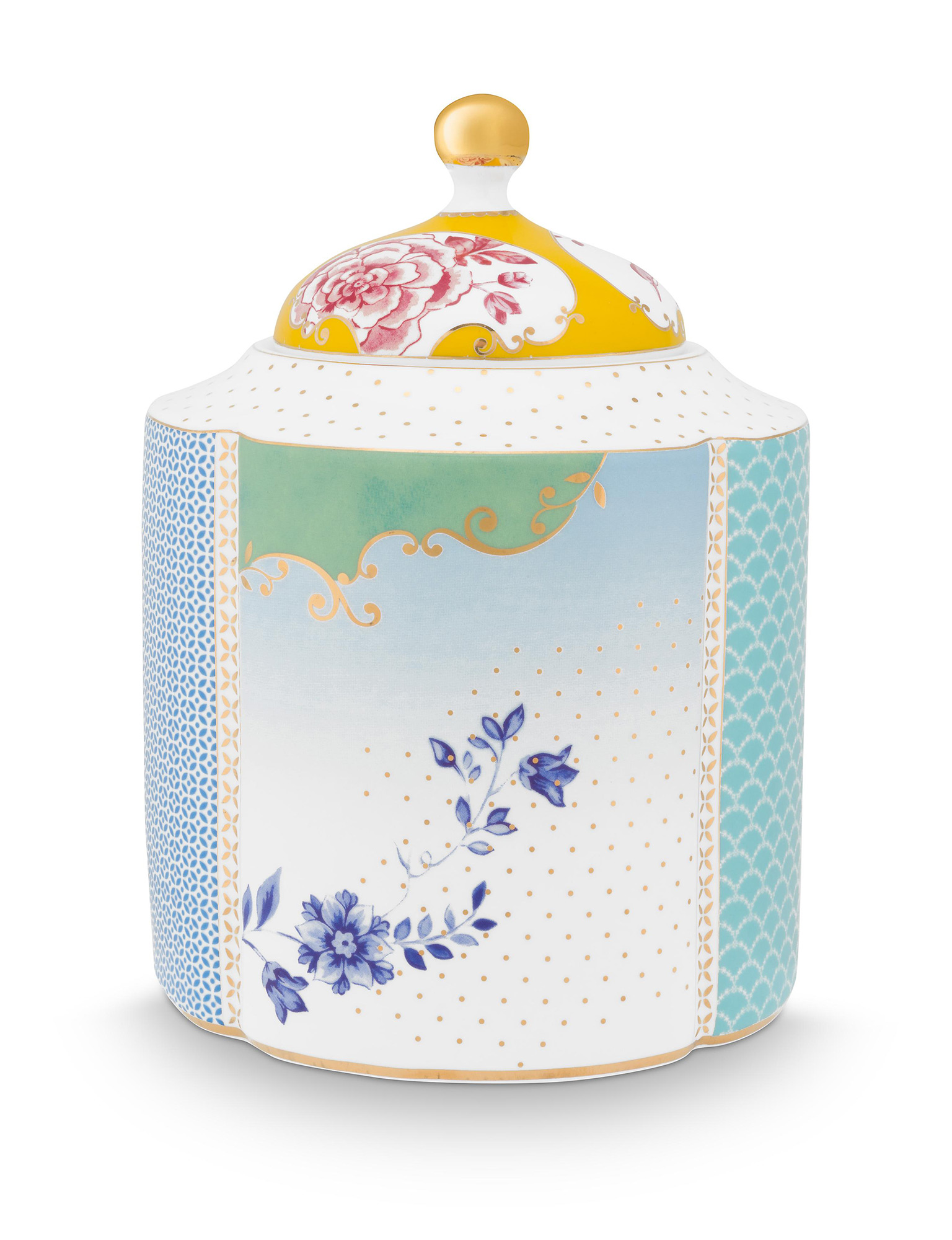 Pip Studio Vorratsdose medium Royal | multi