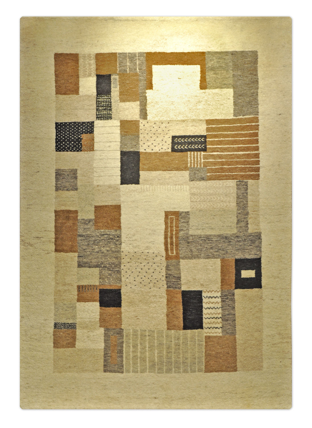 Natur Pur Teppich Heaven L-1402 | hellgrau/sand 140 x 200 cm