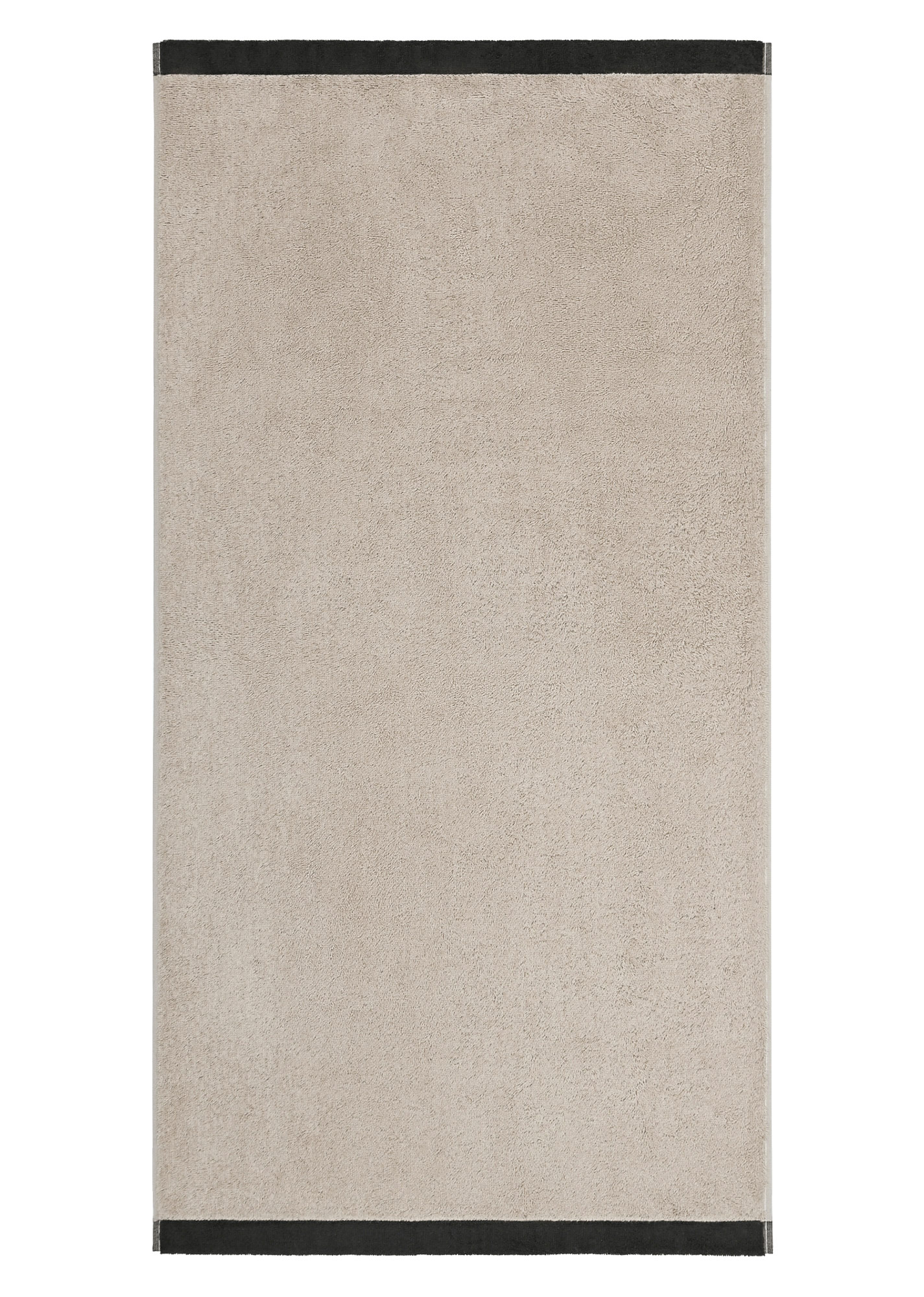 Cawö Handtuch Lifestyle Splash 7071 | 37 leinen/basalt