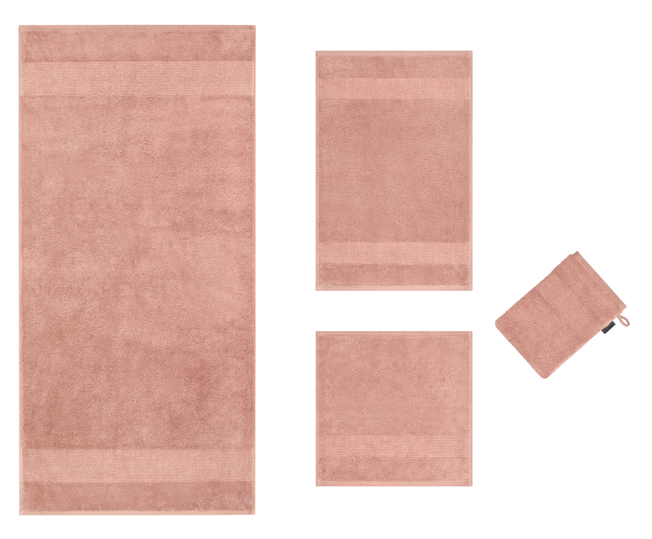 Cawö Handtuch The Luxury 5000 | 310 pale rose
