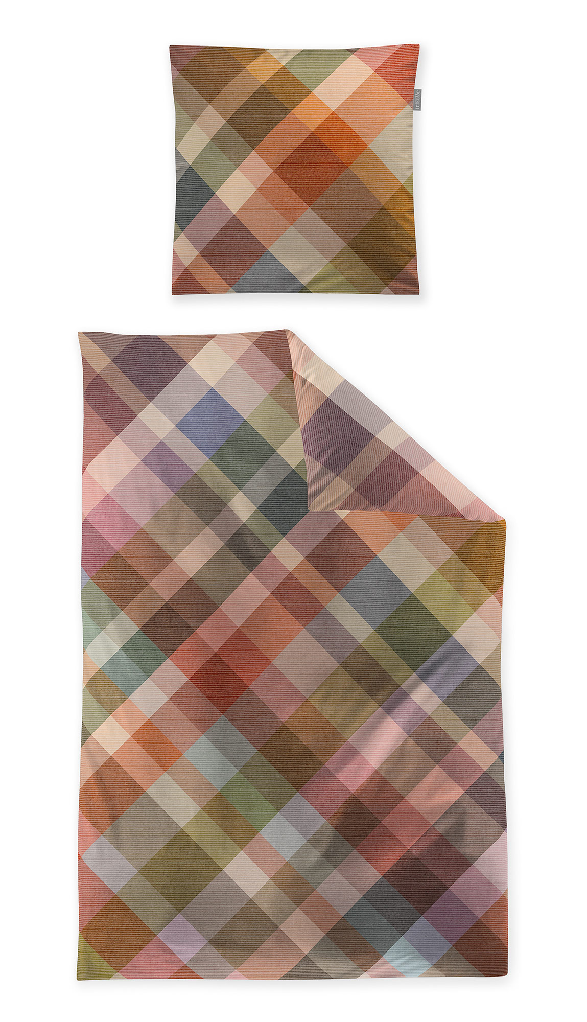 Irisette Edel-Flausch-Cotton-Bettwäsche Zobel | 90 multi