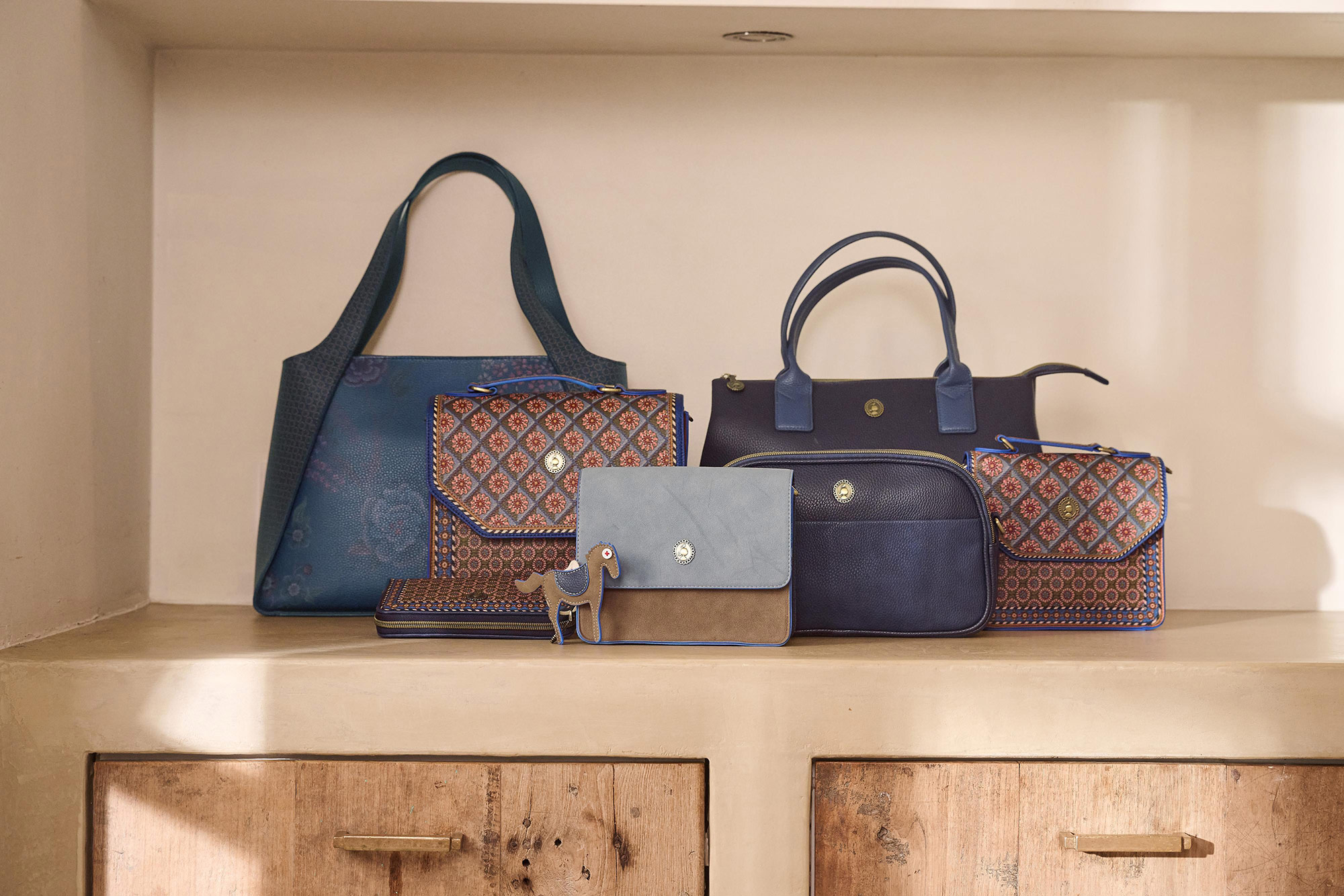 Pip Studio Umhängetasche Frances | Imani Blue