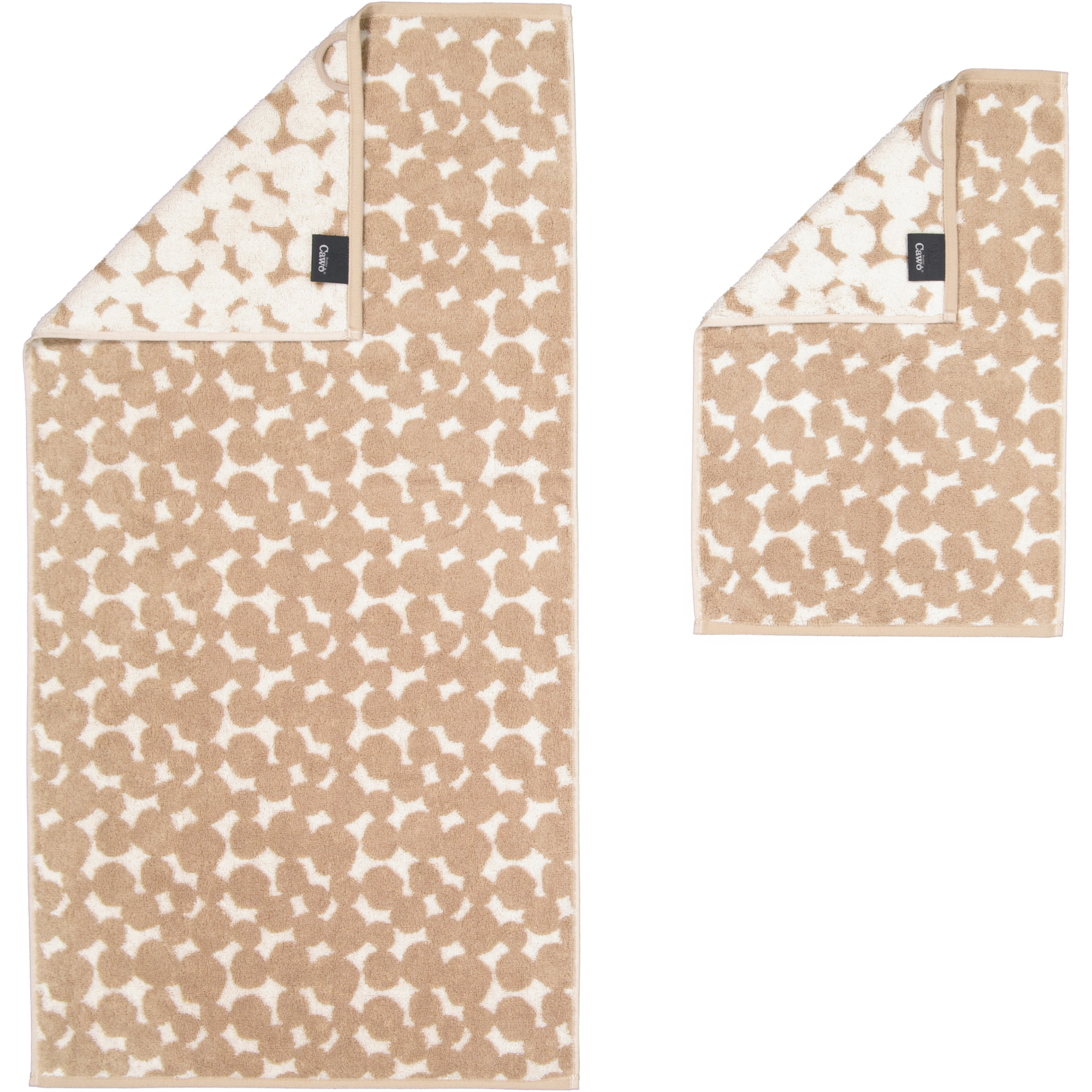Cawö Handtuch  Loft Pebbles 6224 | 33 natur