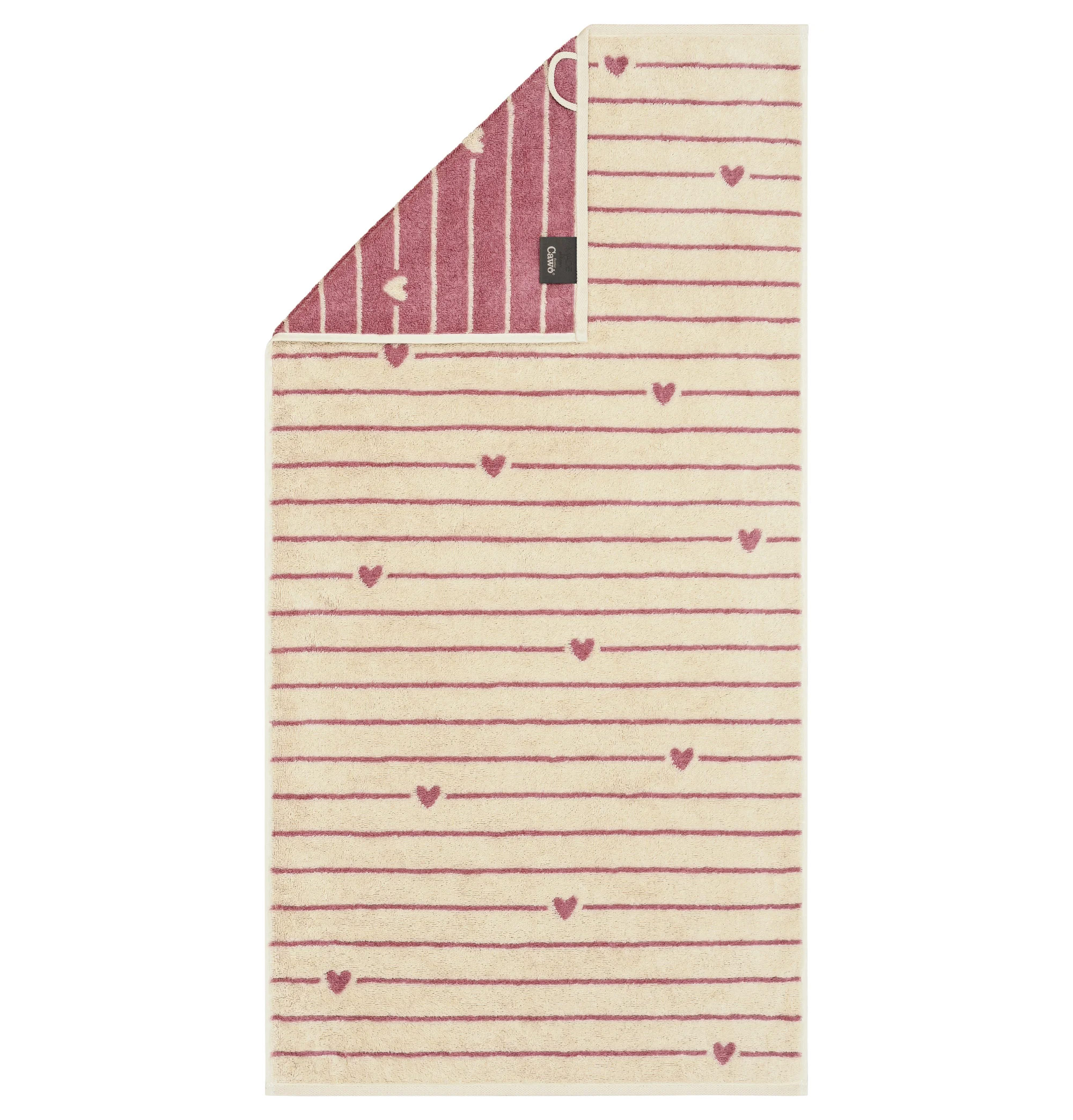 Cawö Handtuch Heart Beats 6276 | 32 beere