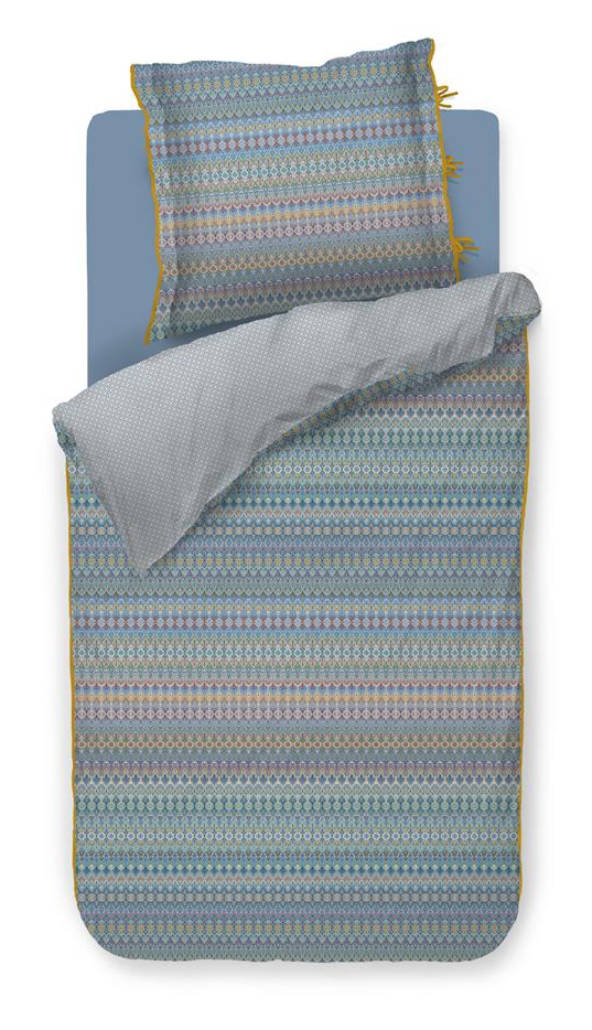 Pip Studio Perkalbettwäsche Ashanti | blau