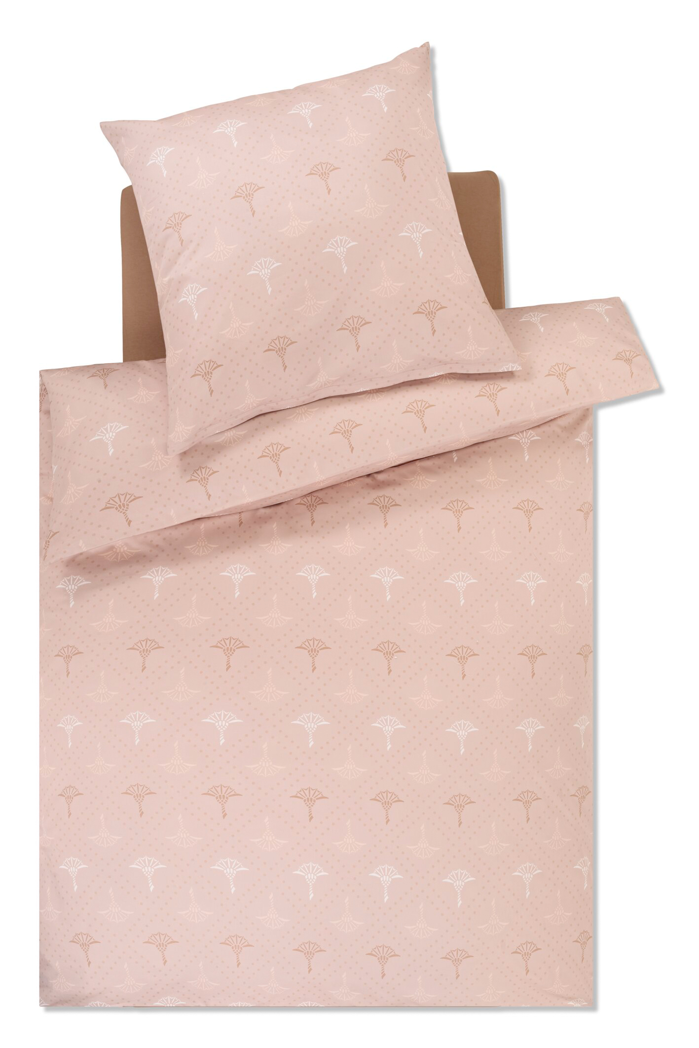 JOOP! Satin Bettwäsche Cornflower Charm 4117 | 8 Nude