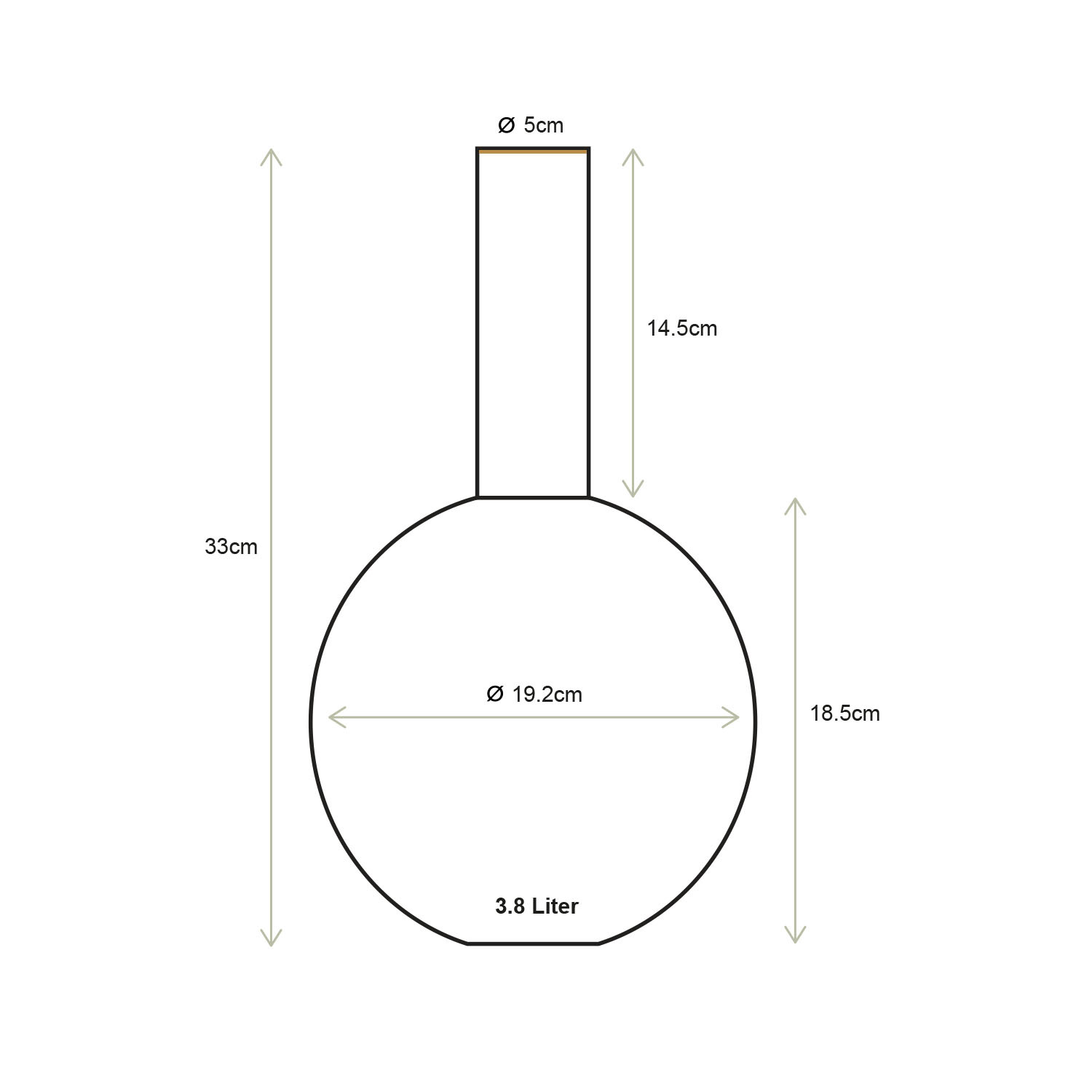 Pip Studio Vase Home Accessories | blau