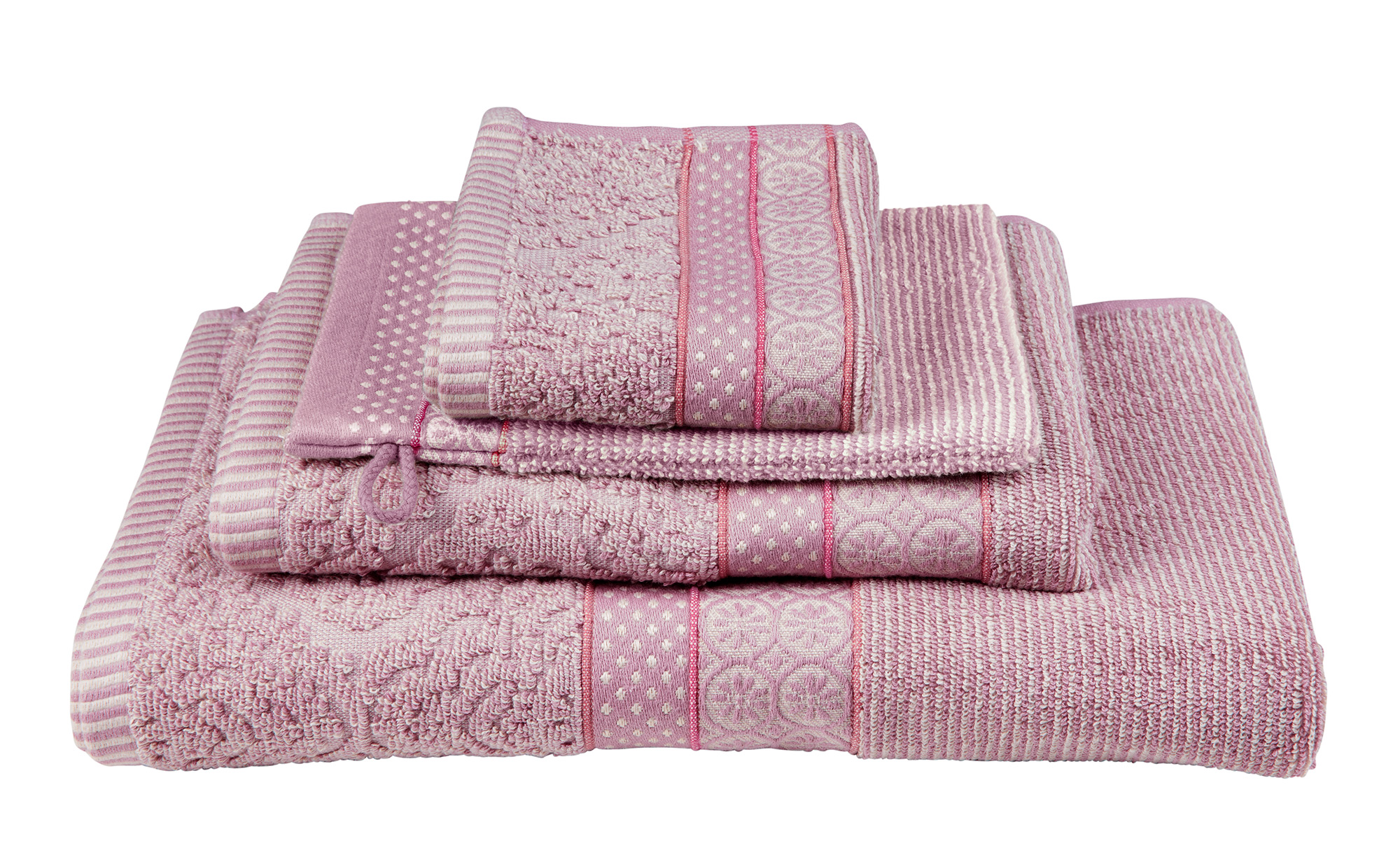 Pip Studio Handtuch Soft Zellige | Lila