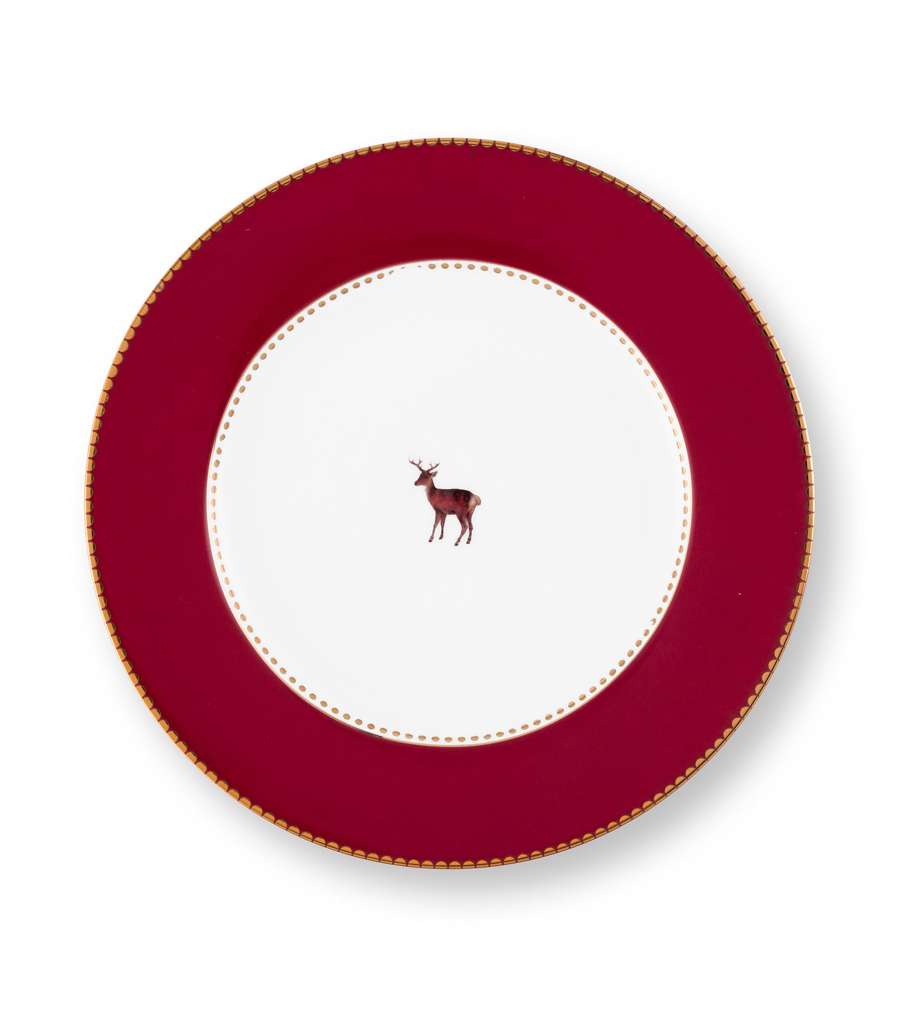 Pip Studio Gebäckteller Love Birds | rot