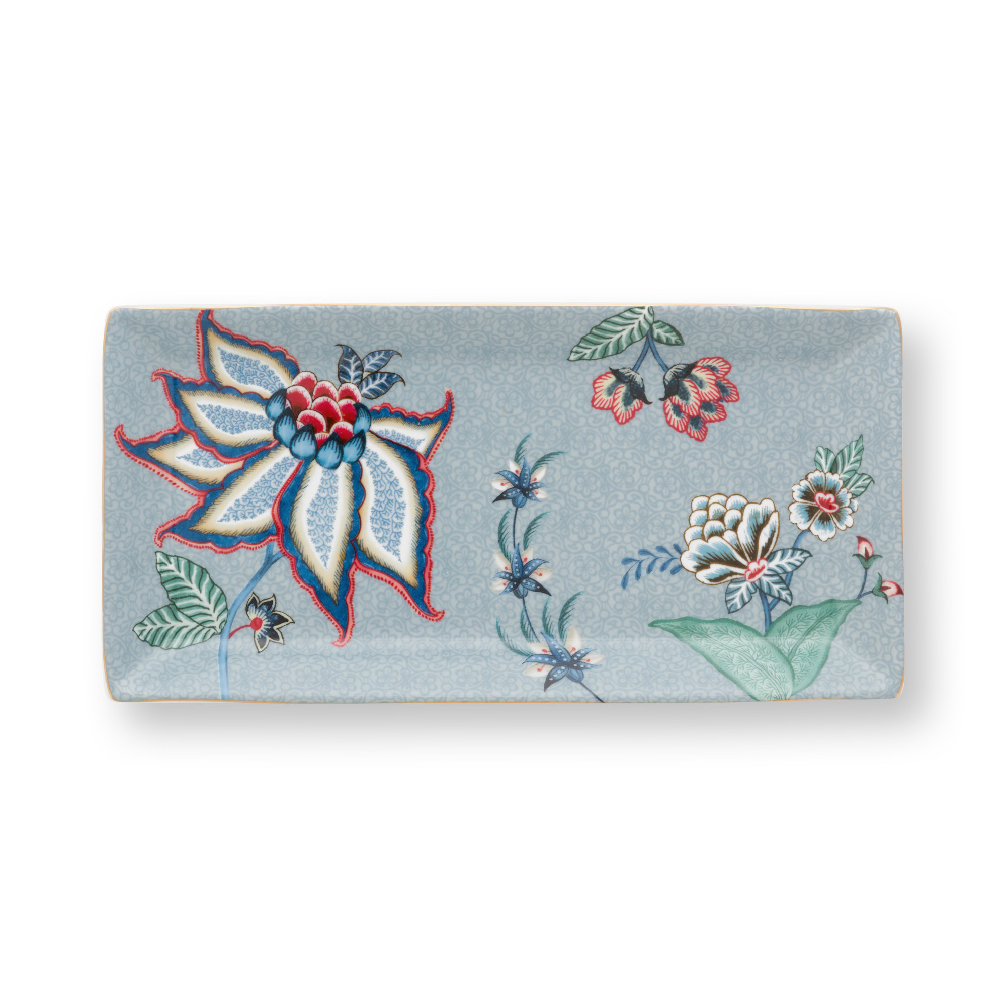 Pip Studio Geschenkset rund Flower Festival | Blau