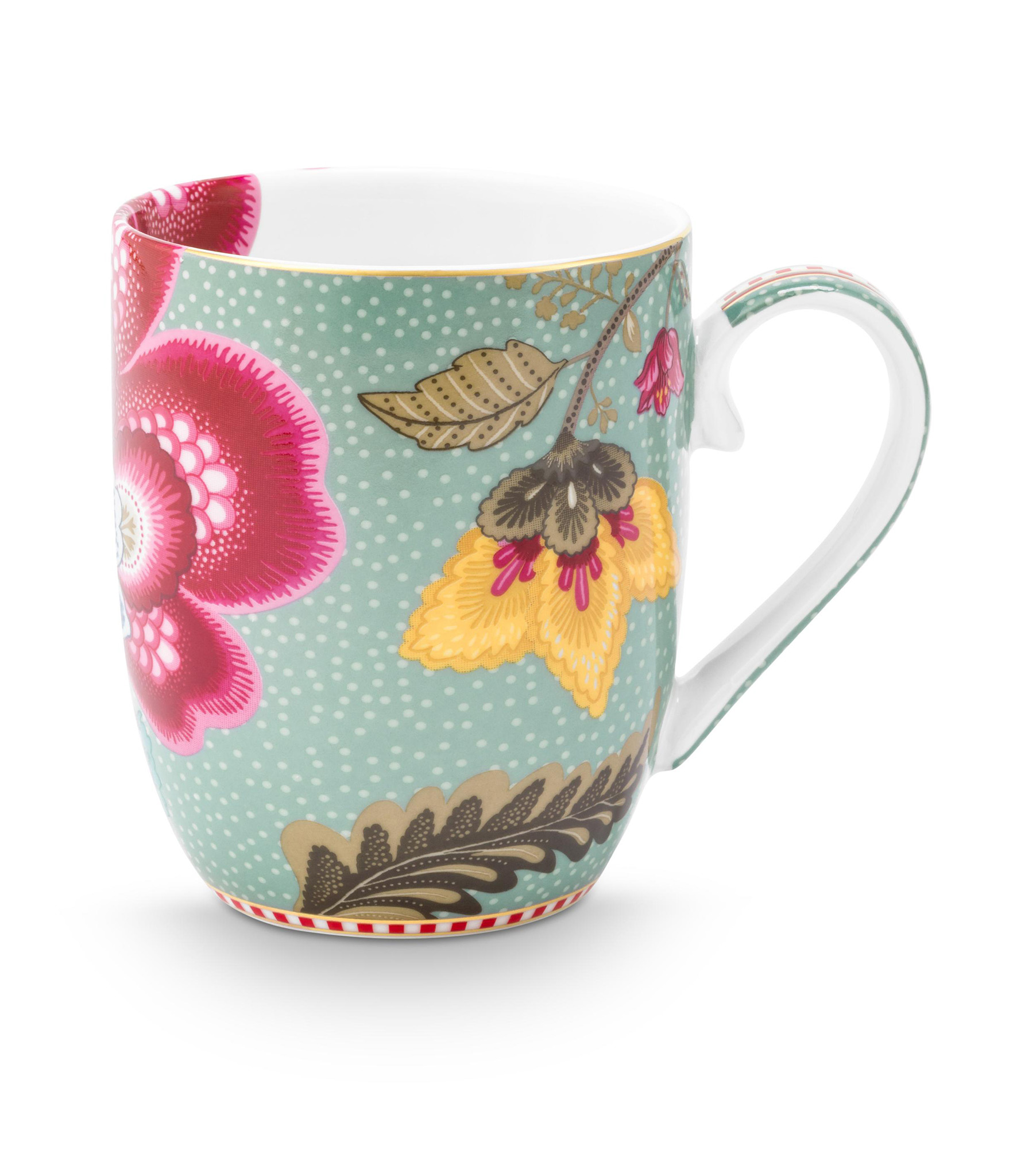 Pip Studio 2er Set Tassen klein Blooming Tales | Blue