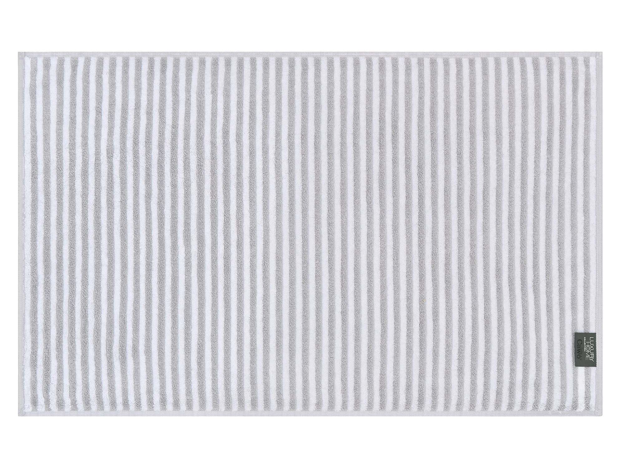 Cawö Badematte Two Tone 480 | 76 platin