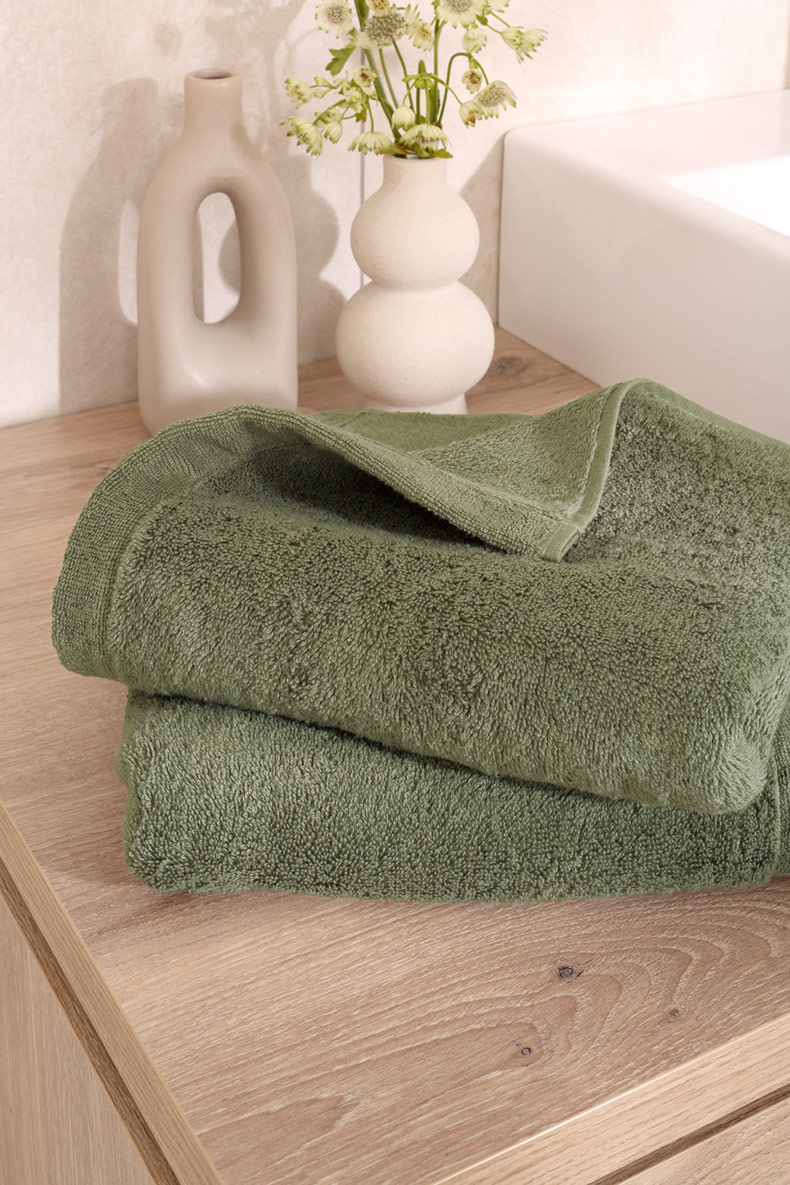 Cawö Handtuch Lifestyle 7007 | 497 oliv