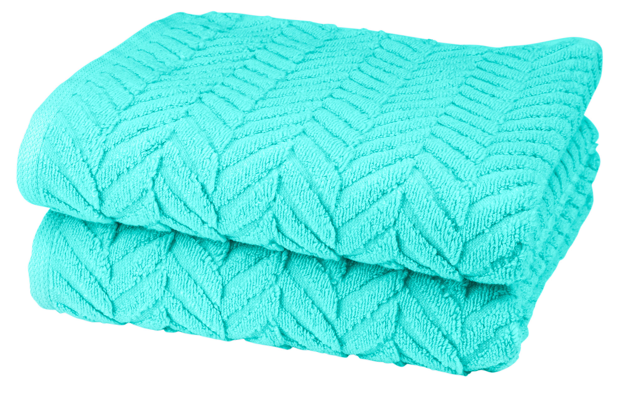 Ross Handtuch Sensual Skin Zopf 9001 | 39 Bleached Aqua