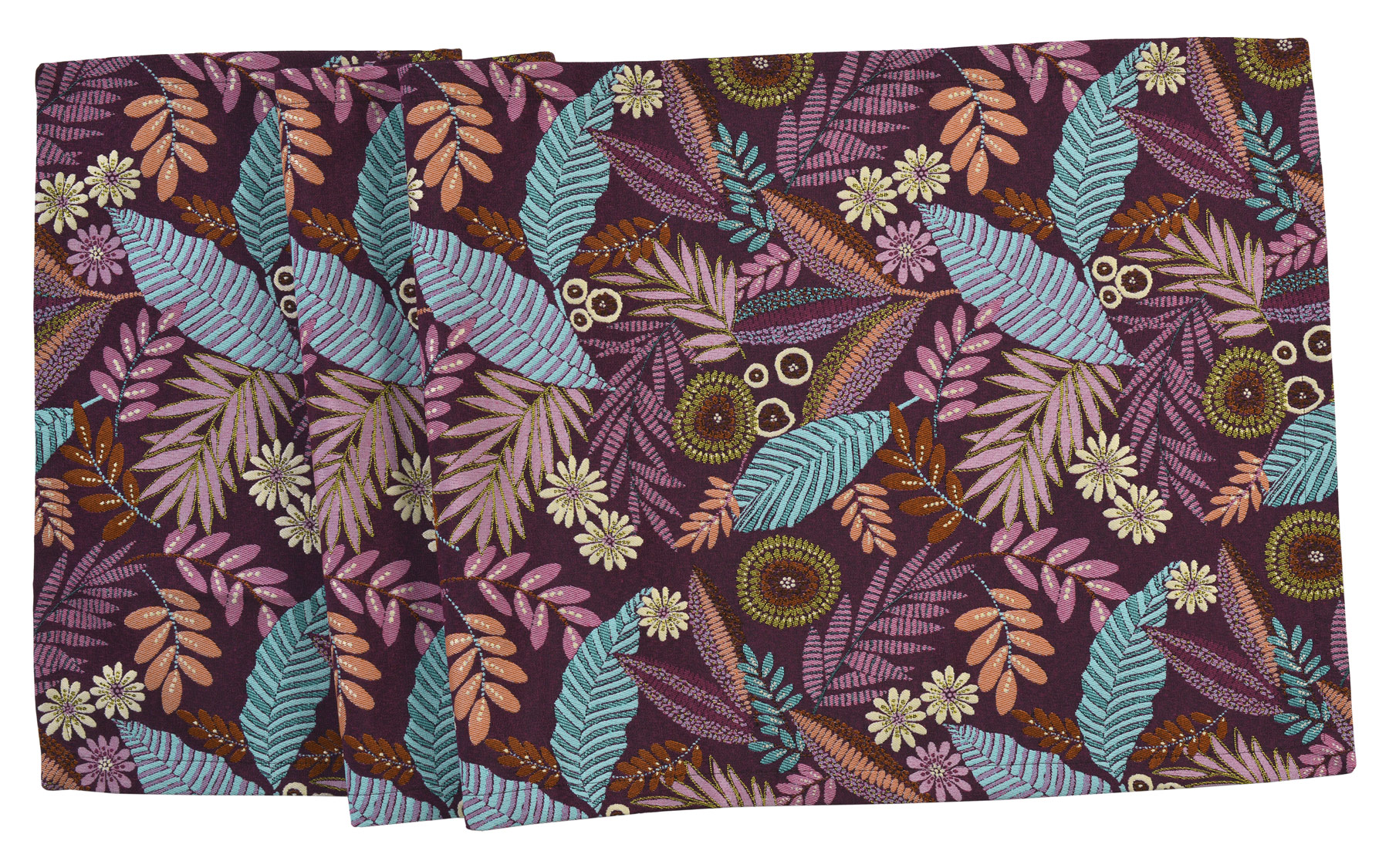 Sander Tischläufer Tao | 41 berry/multi colour