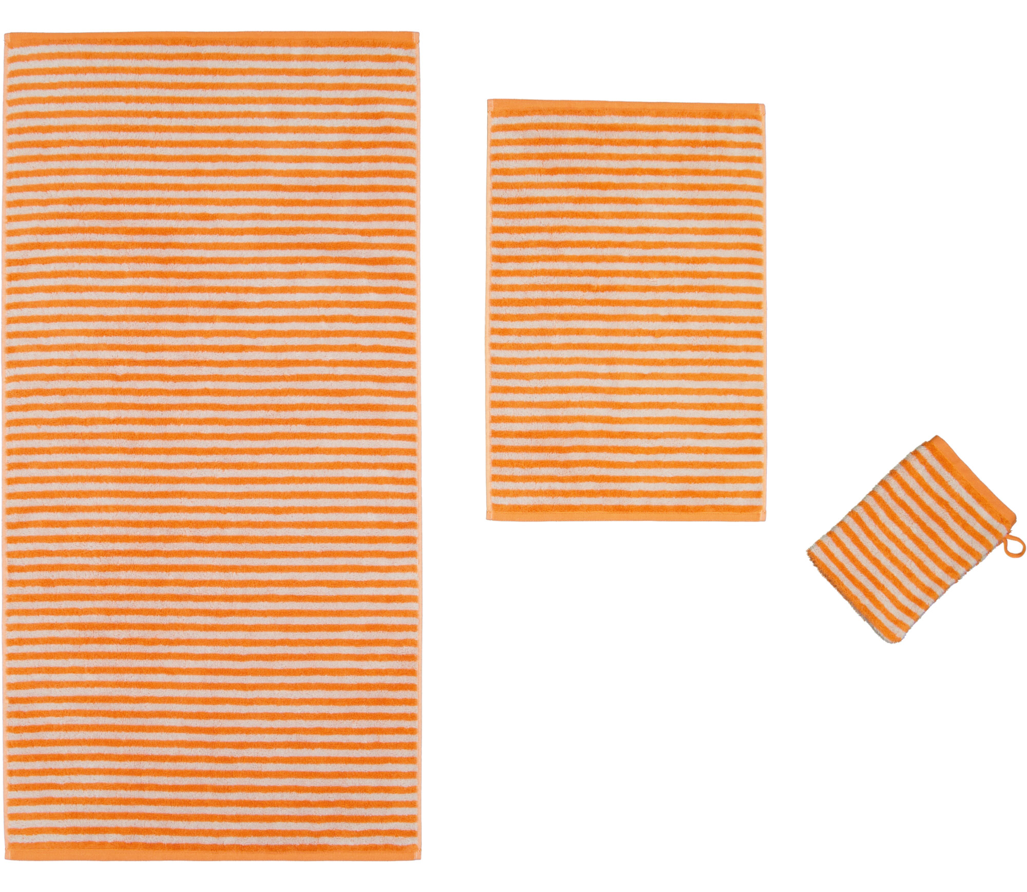 Cawö Handtuch Campus 955 | 33 mandarine