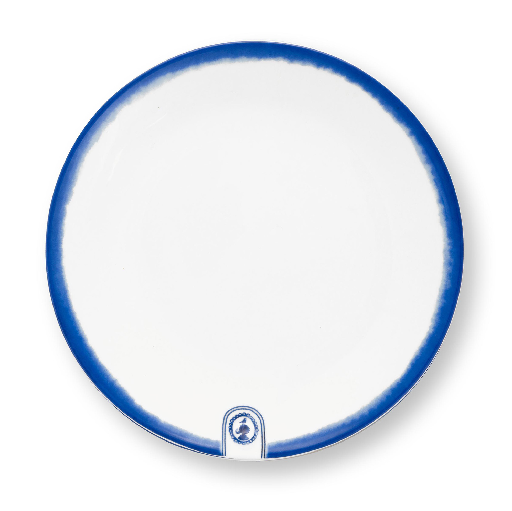 Pip Studio Gebäckteller Pip & The Blue Bird | weiss