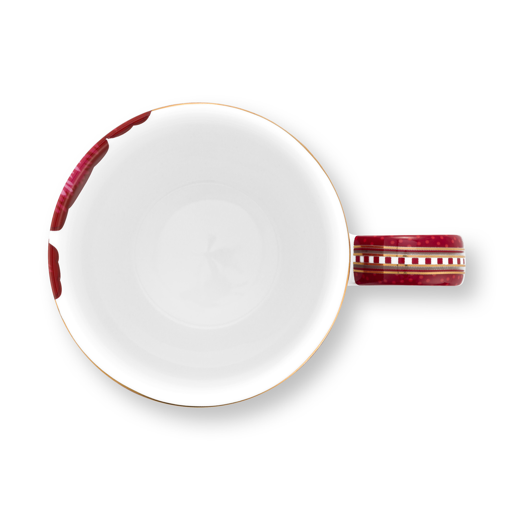 Pip Studio Becher gross Blooming Tales | Dark Red