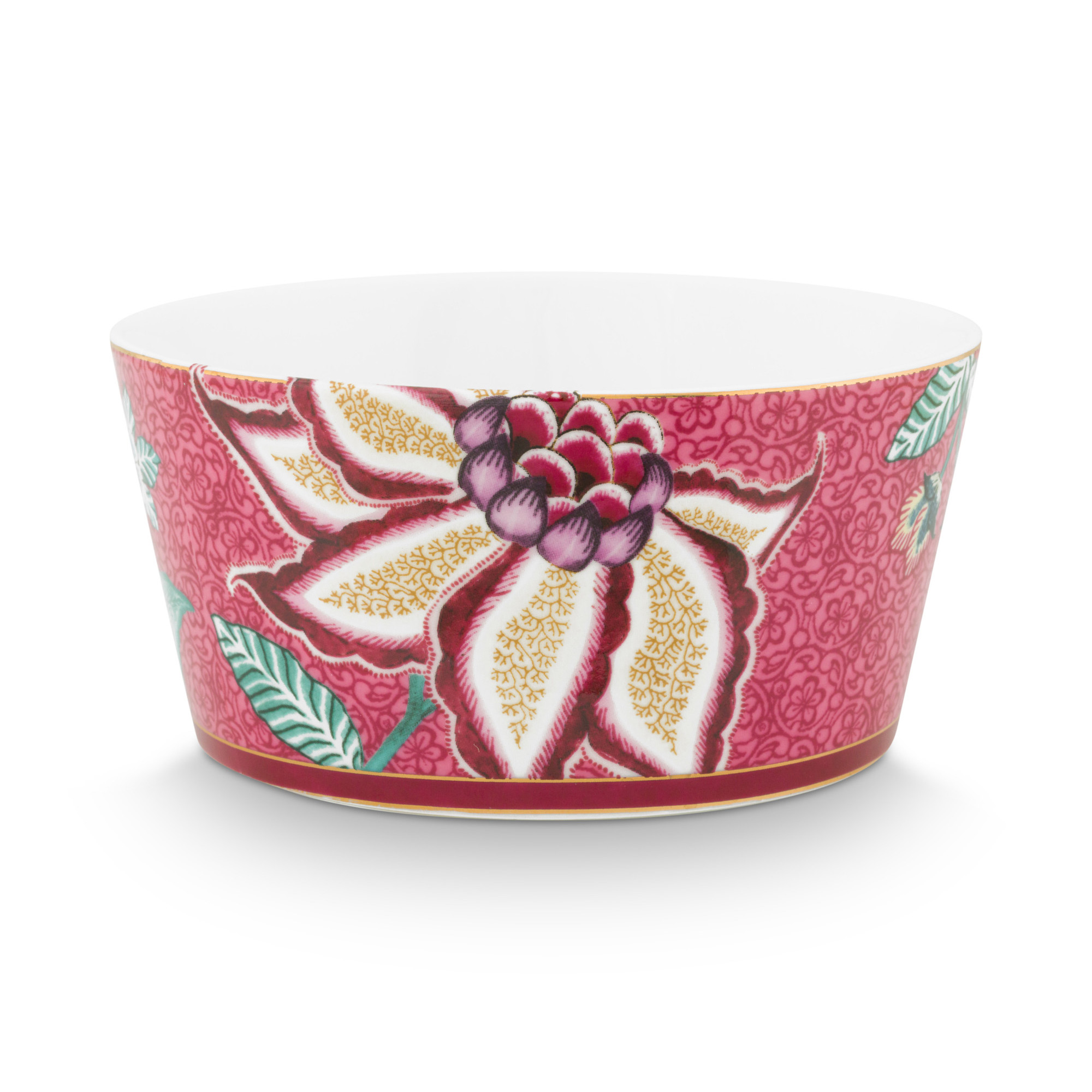 Pip Studio Geschenkset Schüsseln Flower Festival | Dunkelpin