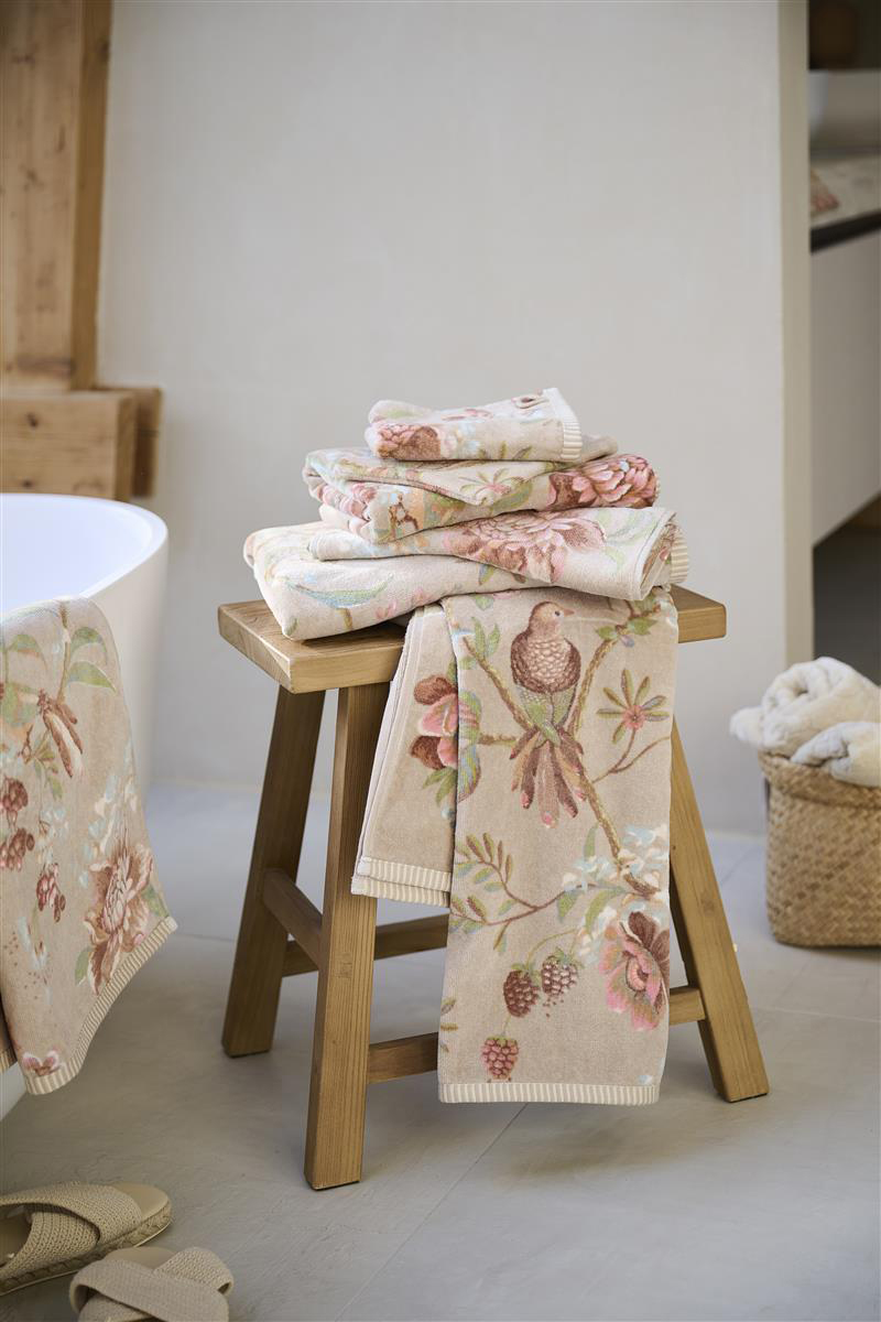 Pip Studio Gästetuch Secret Garden | Khaki
