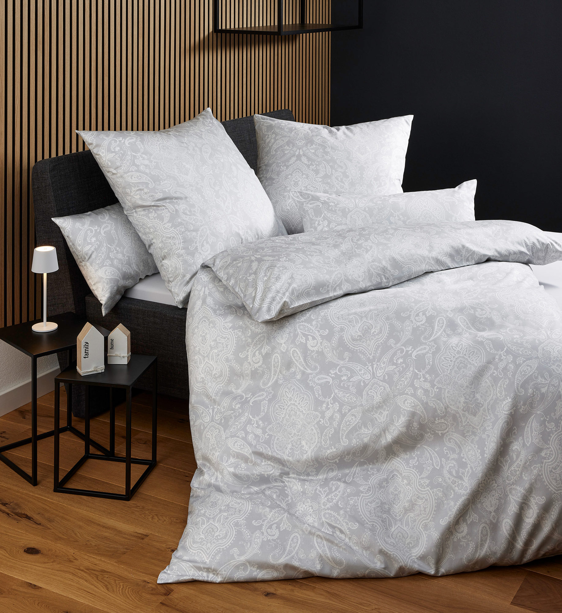 Janine Jersey-Bettwäsche Carmen S | 08 silbergrau