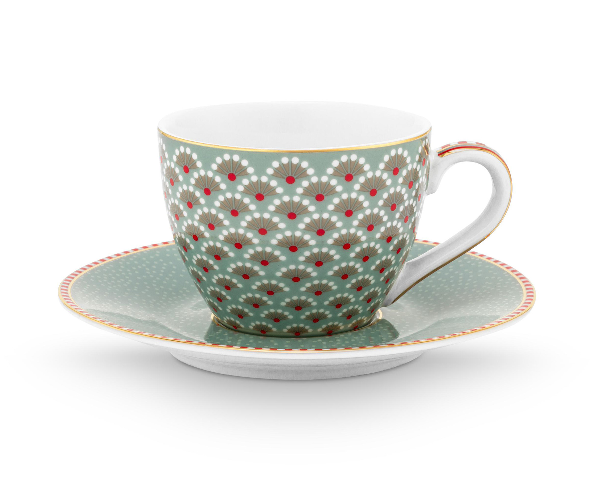 Pip Studio Espressotasse und Untertasse Blooming Tales | Blu