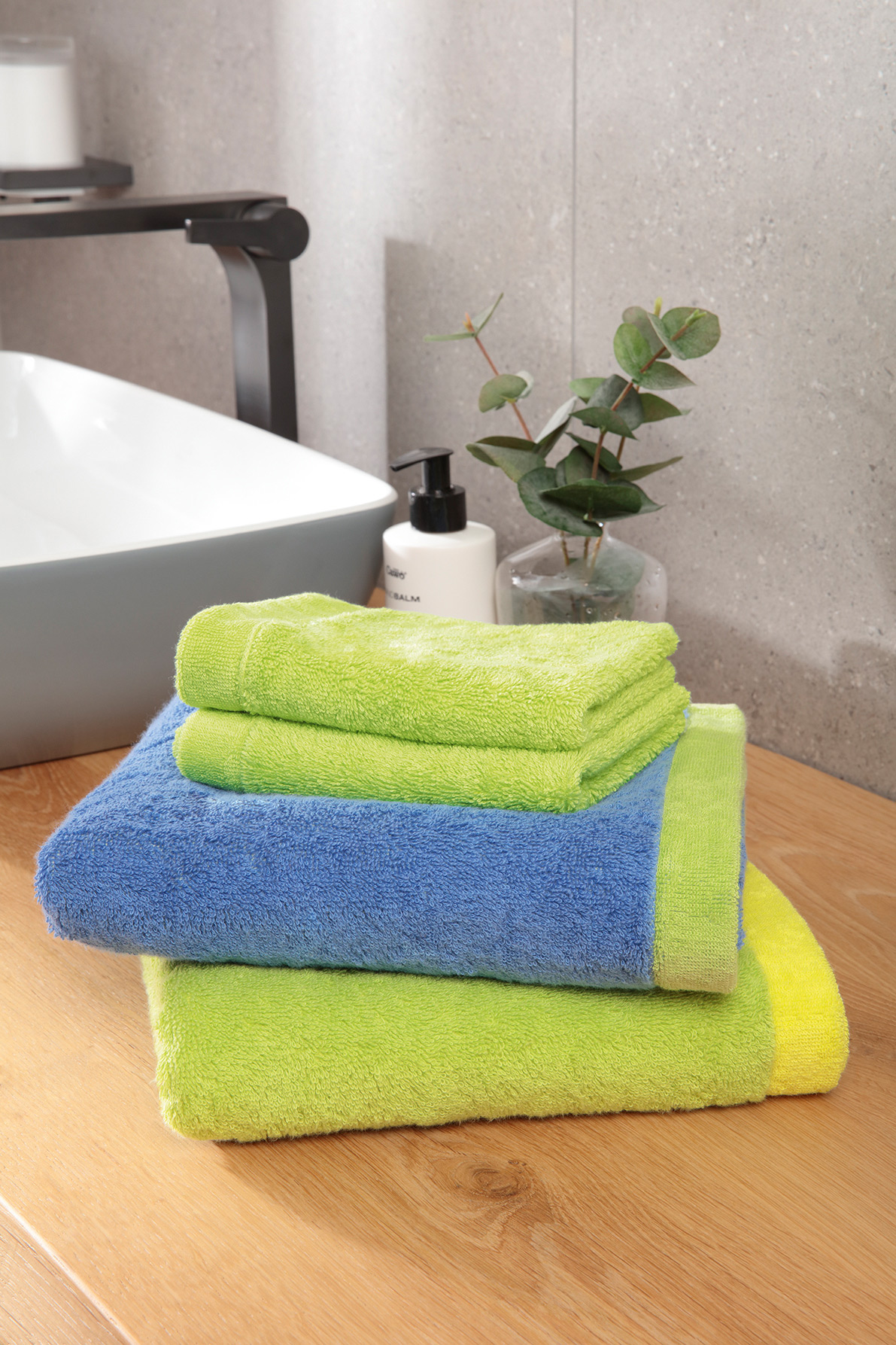 Cawö Handtuch Lifestyle Splash 7071 | 14 capri/pistazie