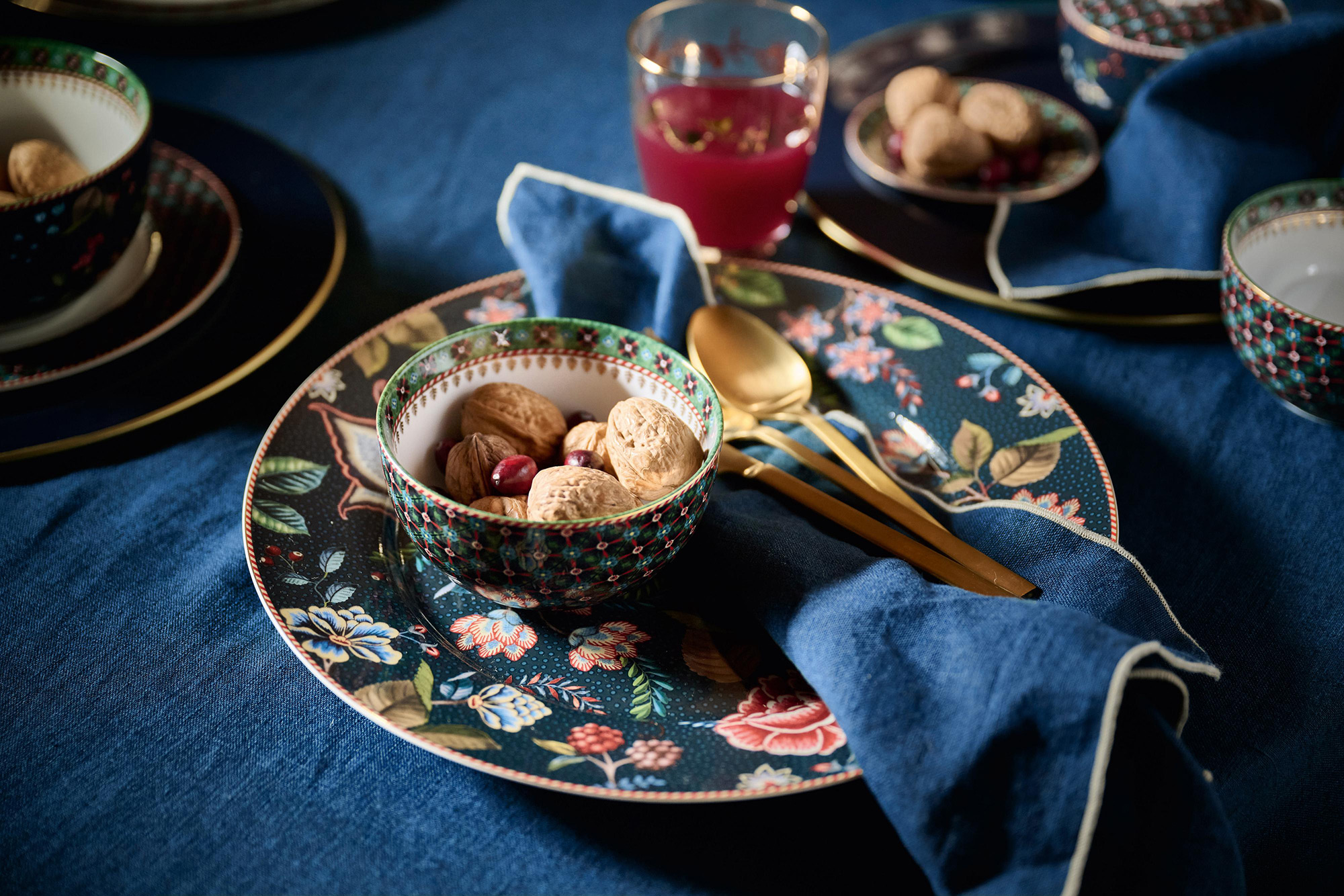 Pip Studio Schale Berry Blues | grün