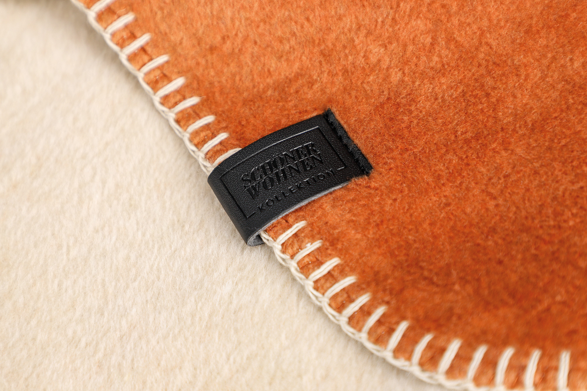 Schöner Wohnen Kollektion Plaid FAVORIT | 050 terra