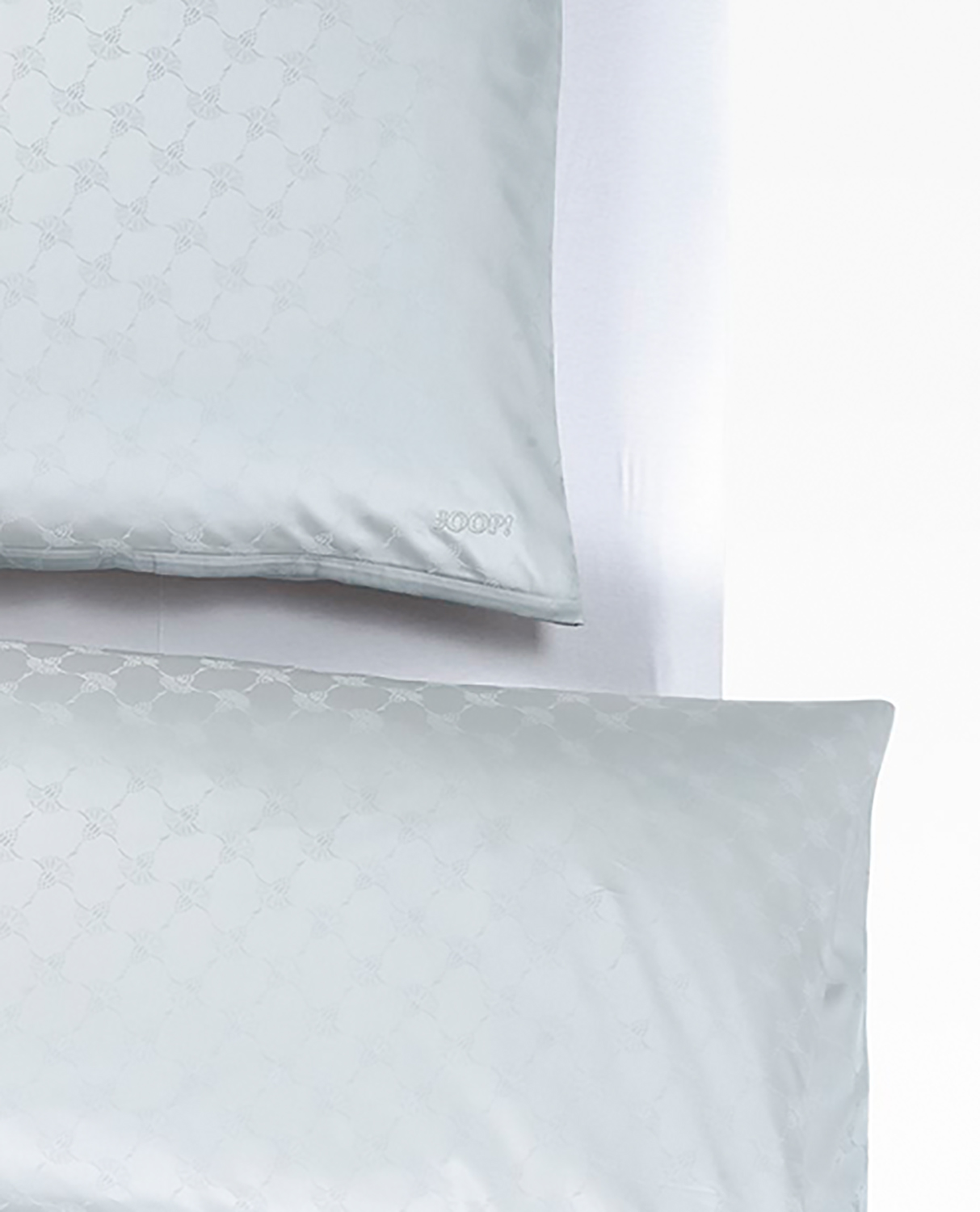 JOOP! Satin Bettwäsche CORNFLOWER 4020 | 19 Silber