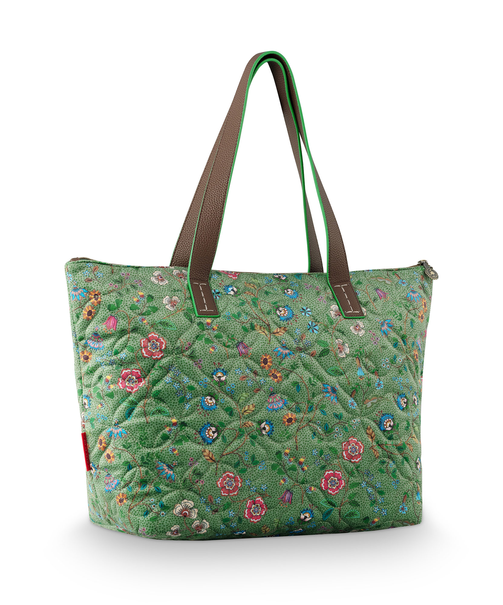 Pip Studio Tragetasche Tilda Flora Bangelore | grün