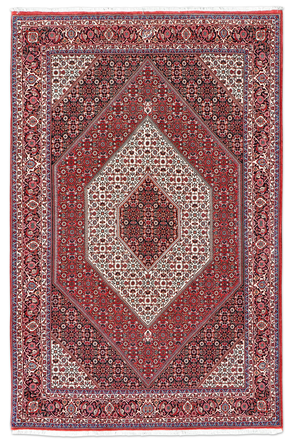 Bidjar Perserteppich rot | Hochlandwolle 174 x 253 cm