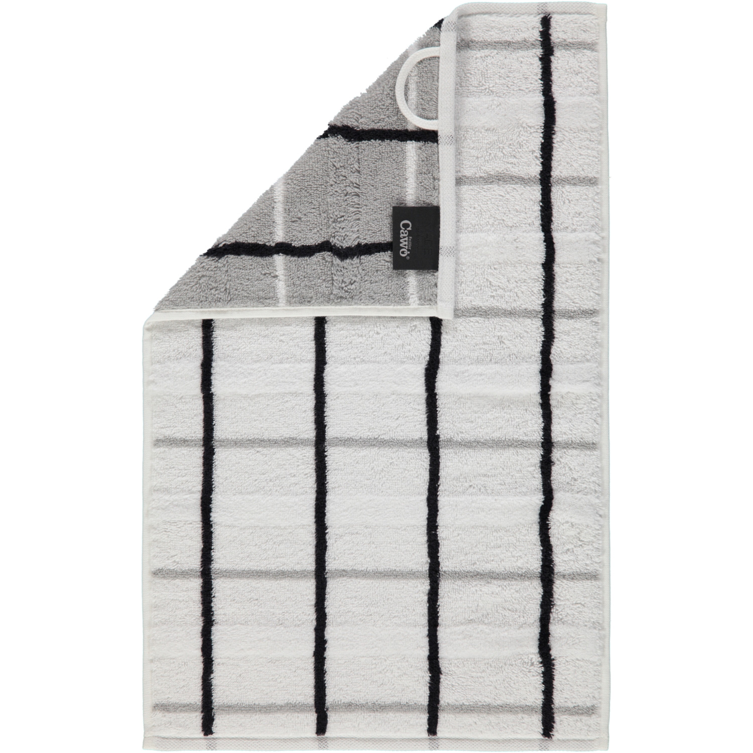 Cawö Gästetuch Noblesse Square 1079 | 67 Weiß
