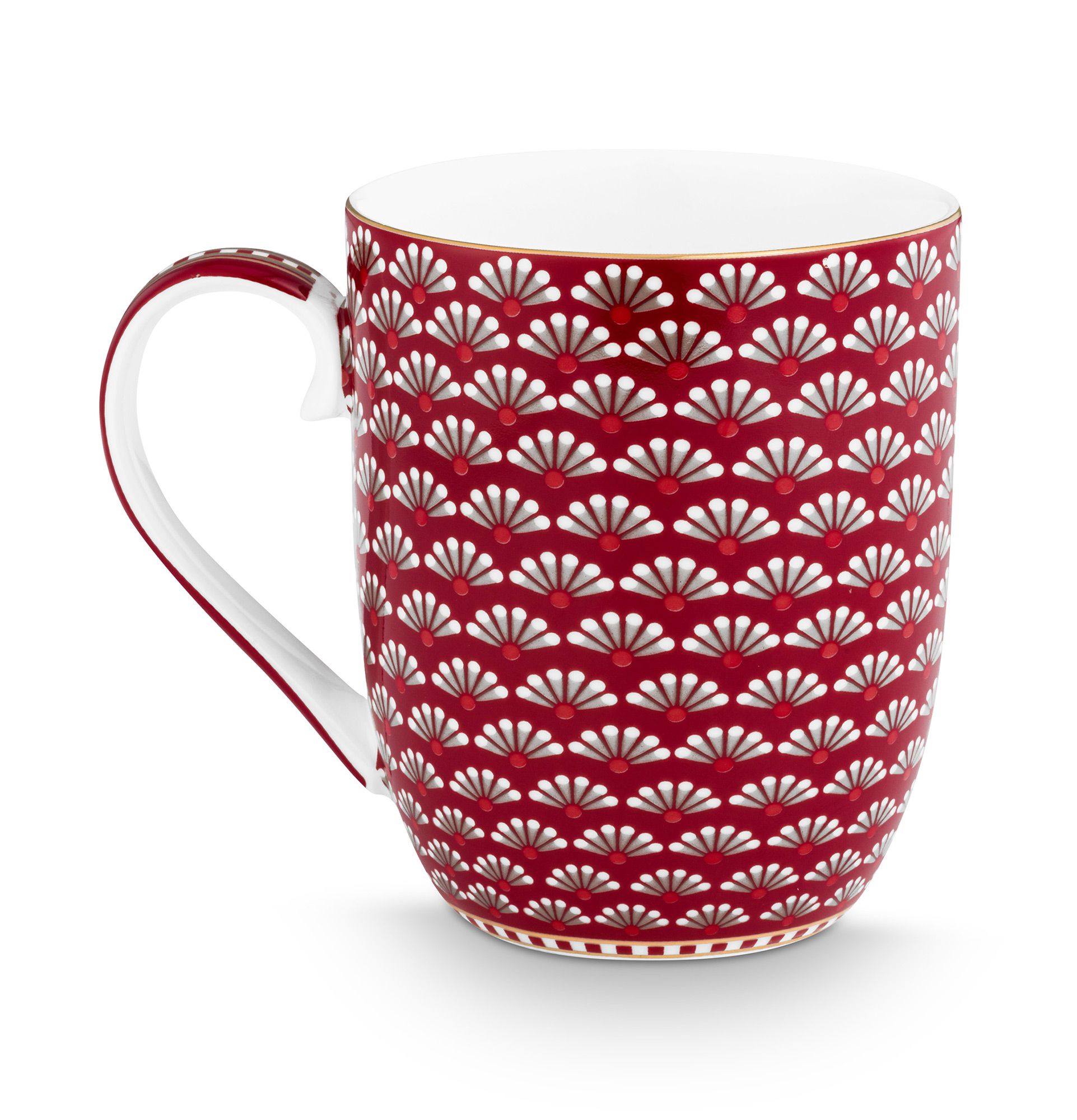 Pip Studio Becher klein Blooming Tales | Dark Red