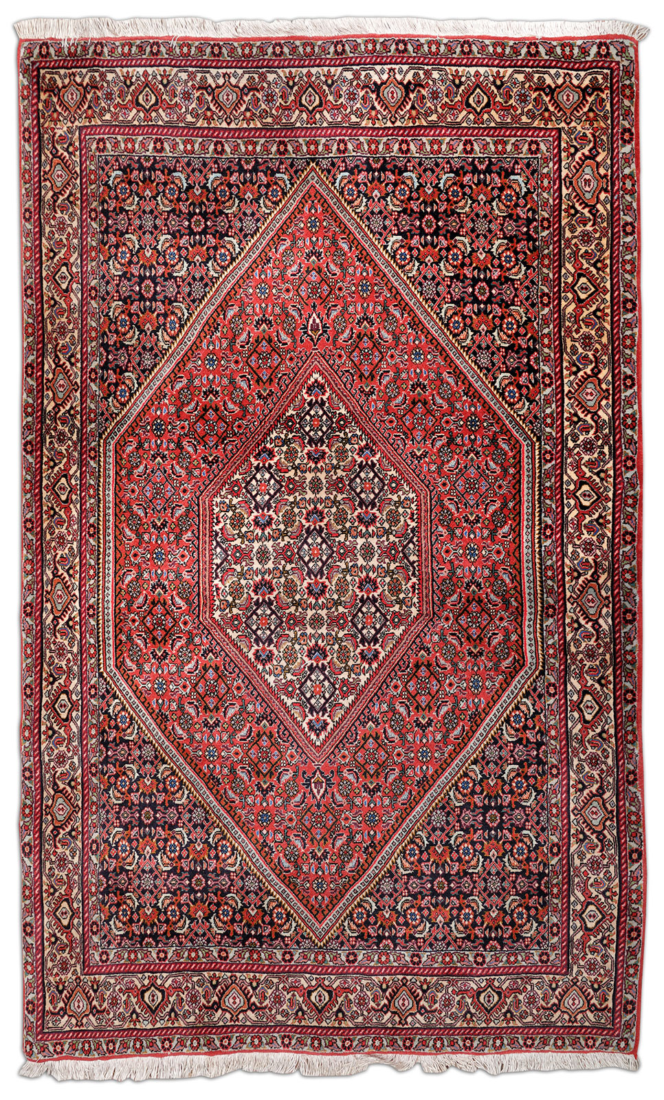 Bidjar Perserteppich neu | Herati-Muster 111 x 163 cm