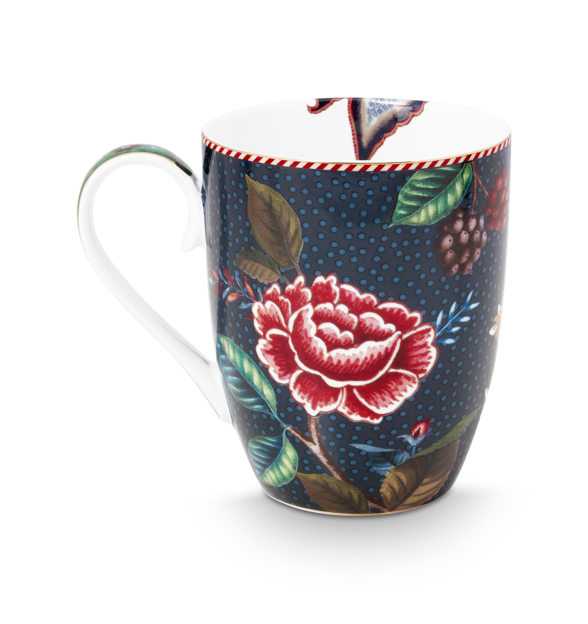 Pip Studio 2er Set Tassen gross Berry Blues | blau