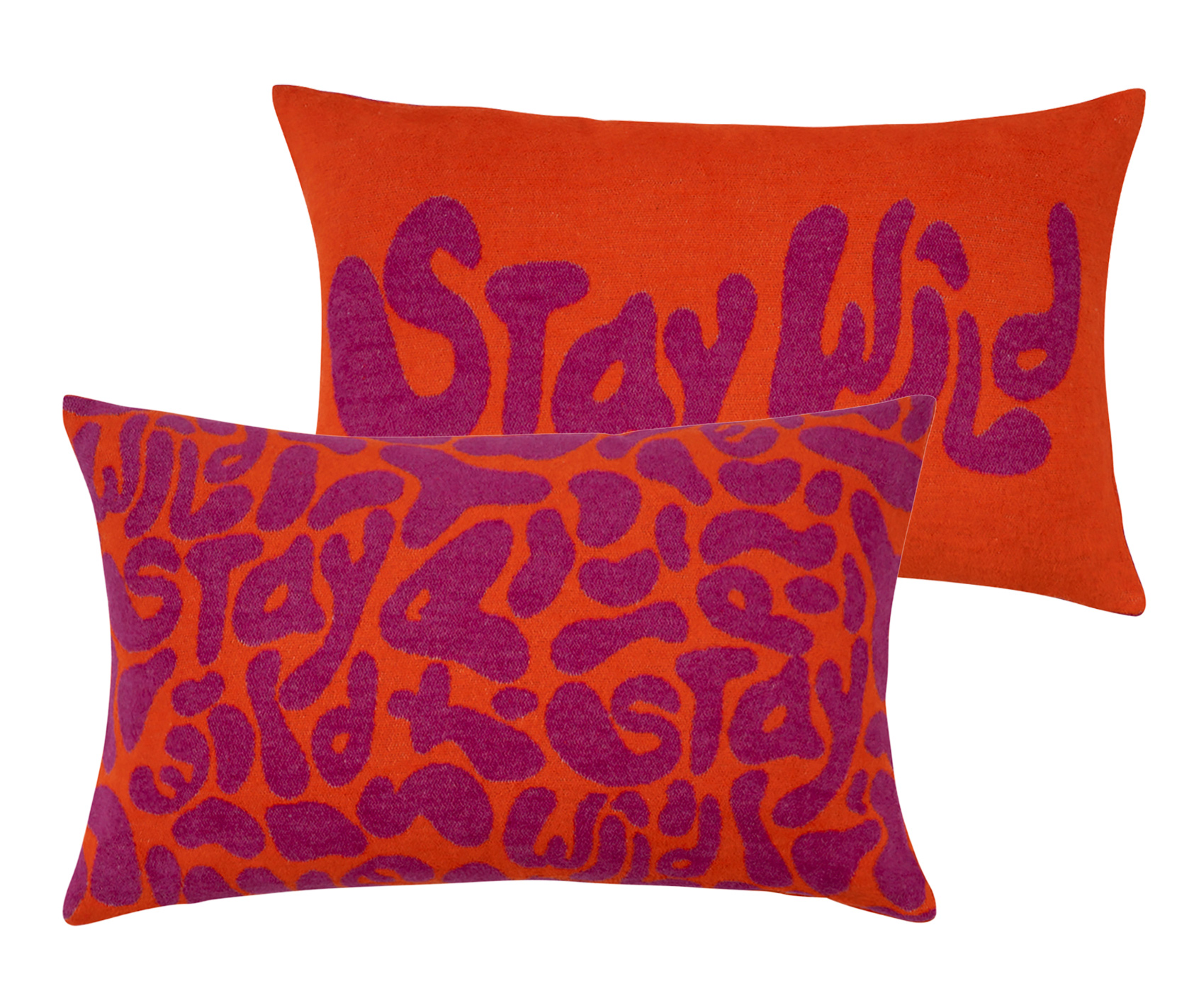 Pad Kissenhülle Wild | pumpkin-fuchsia