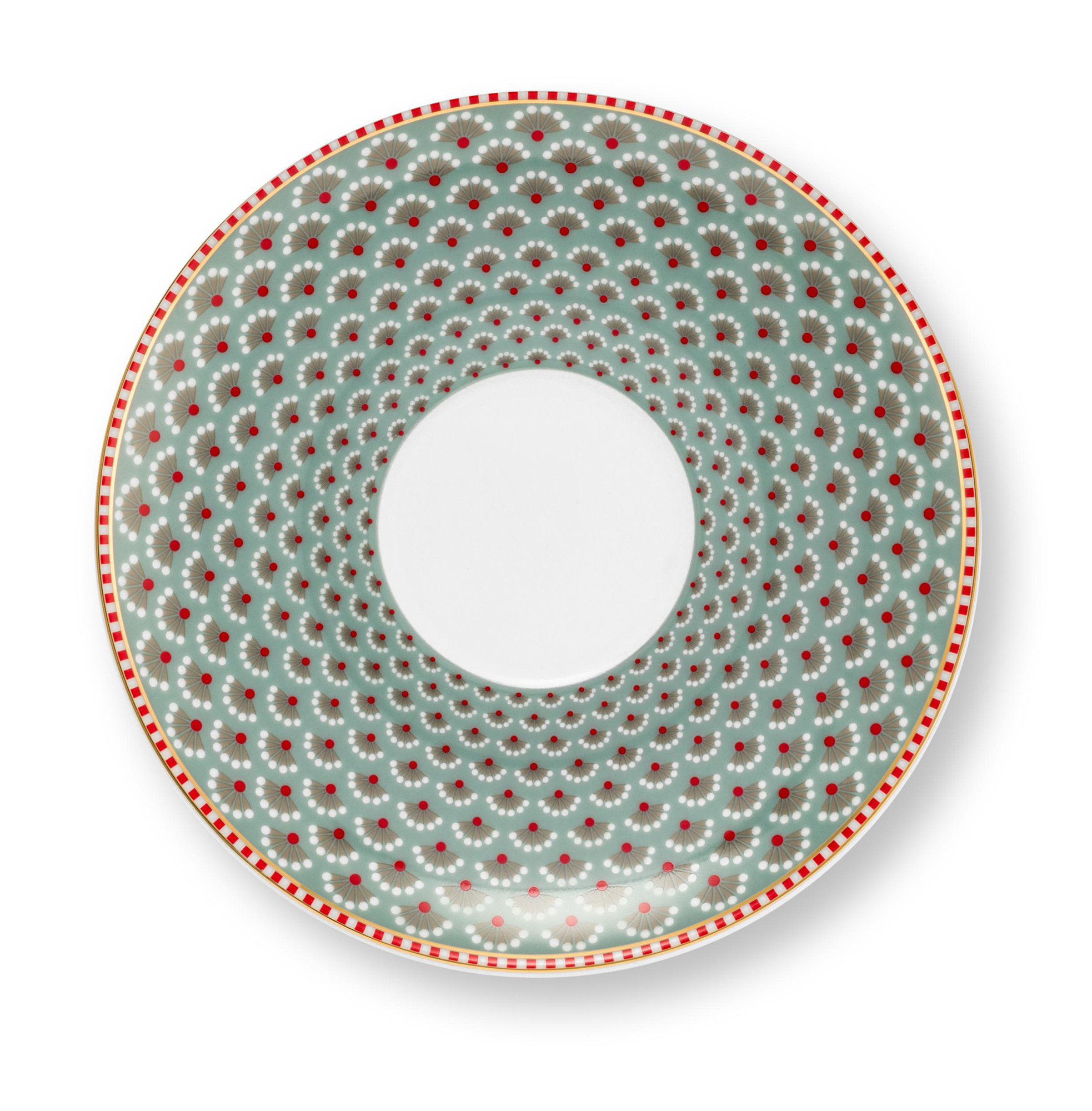 Pip Studio Espressotasse und Untertasse Blooming Tales | Blu