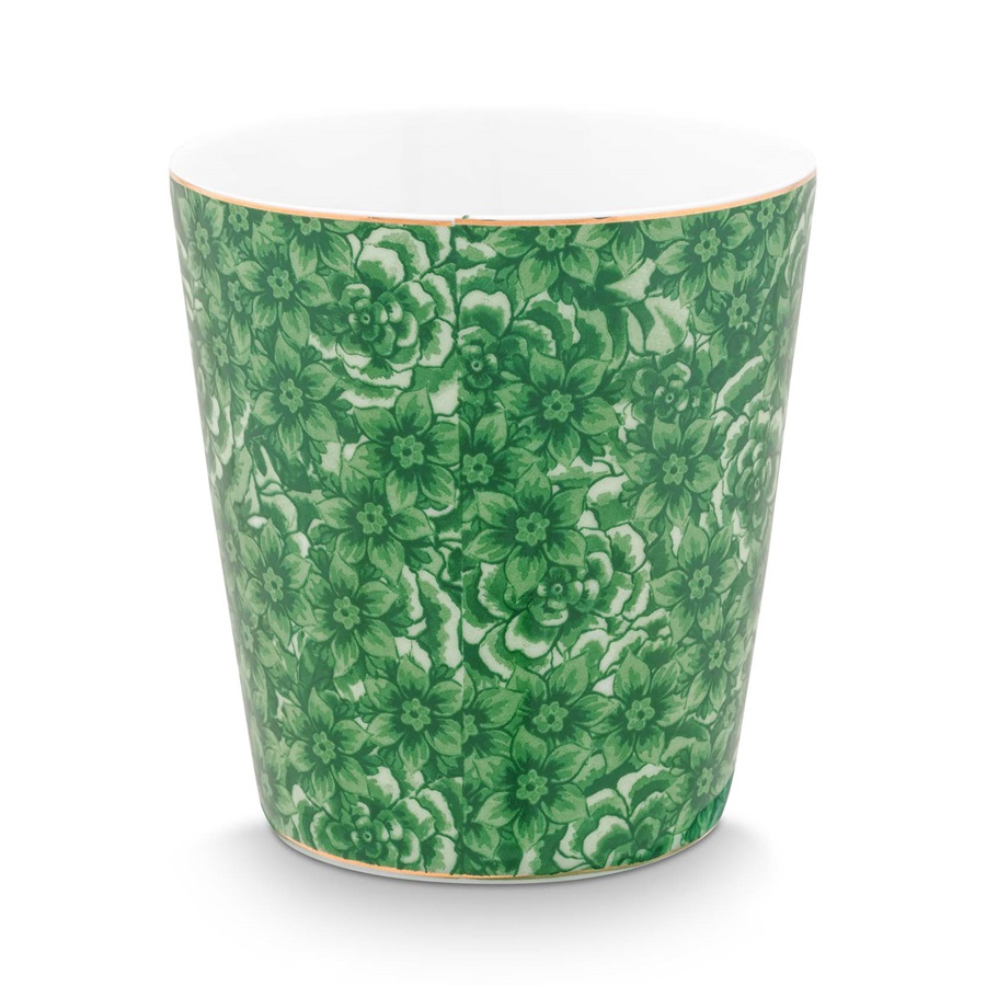 Pip Studio Set Becher & Teebeutelablage Royal | Grün
