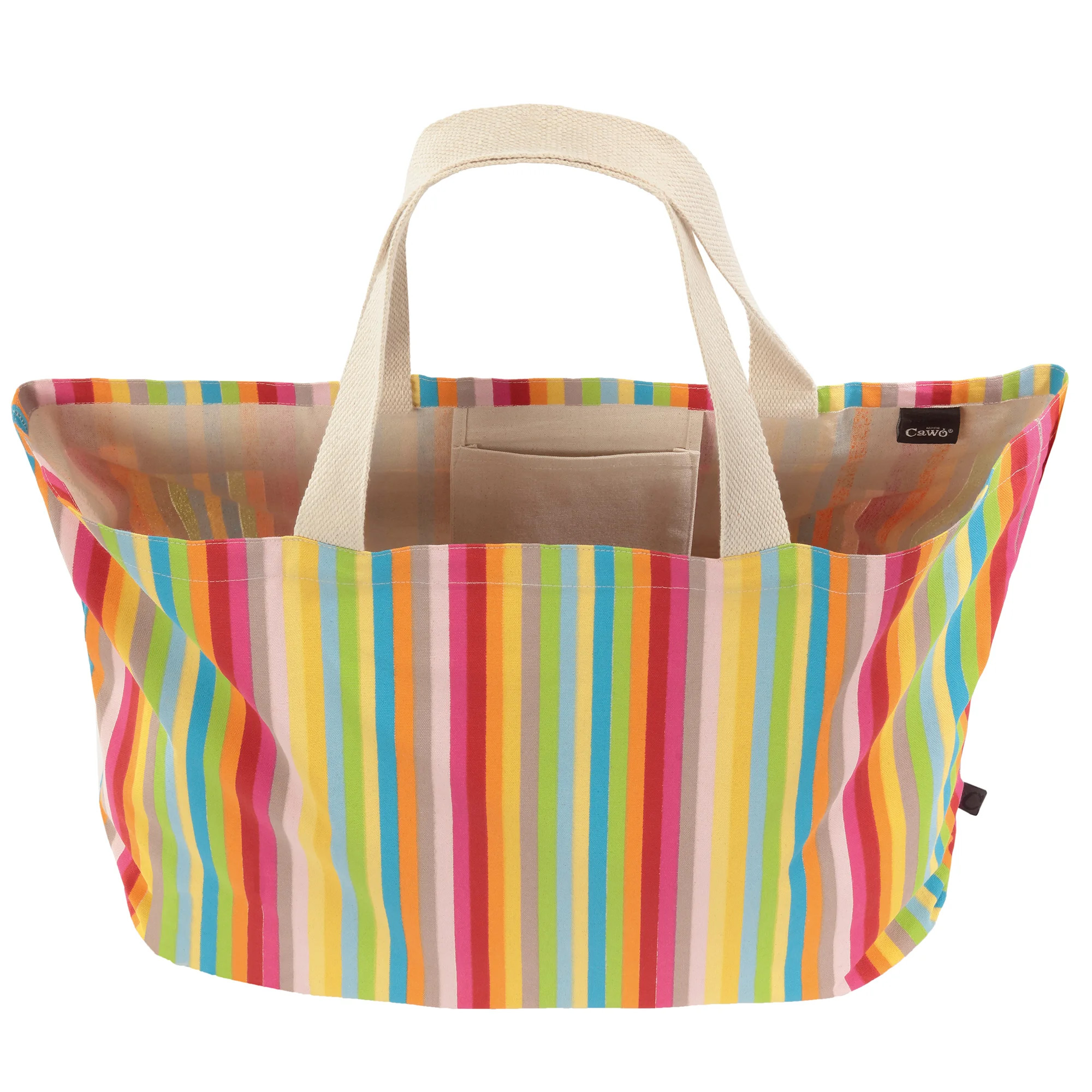 Cawö Tasche Lifestyle Canvas Shopper 70080 | 25 multicolor