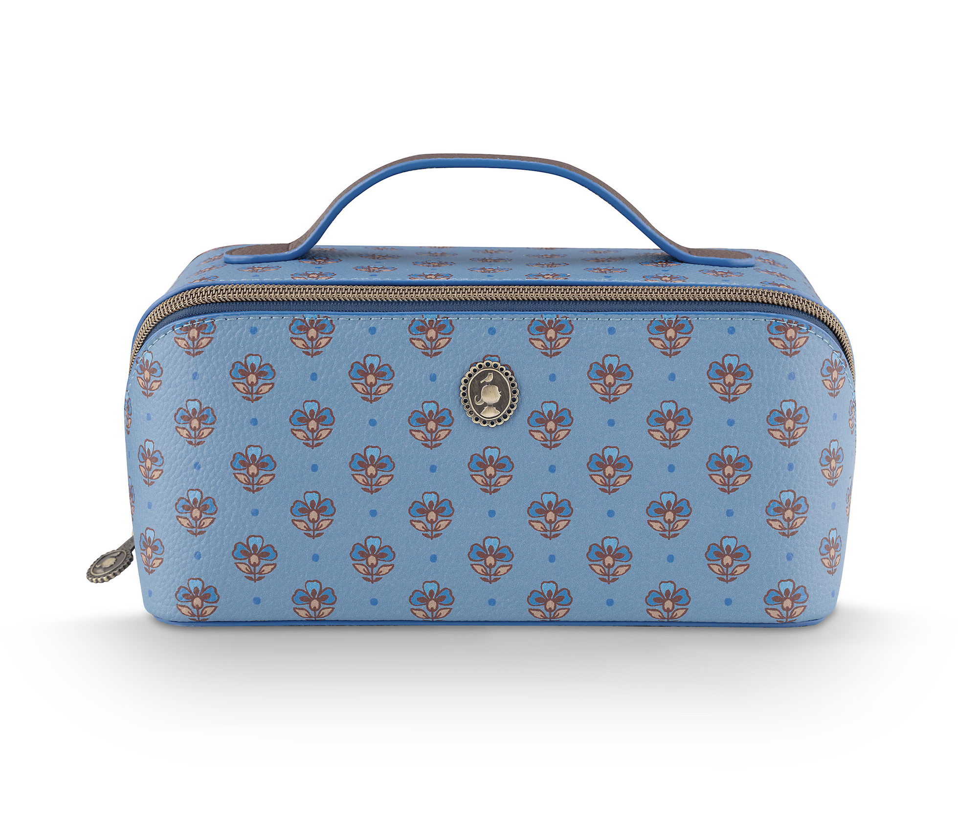 Pip Studio Kosmetiktasche Jaipur Flower | blau