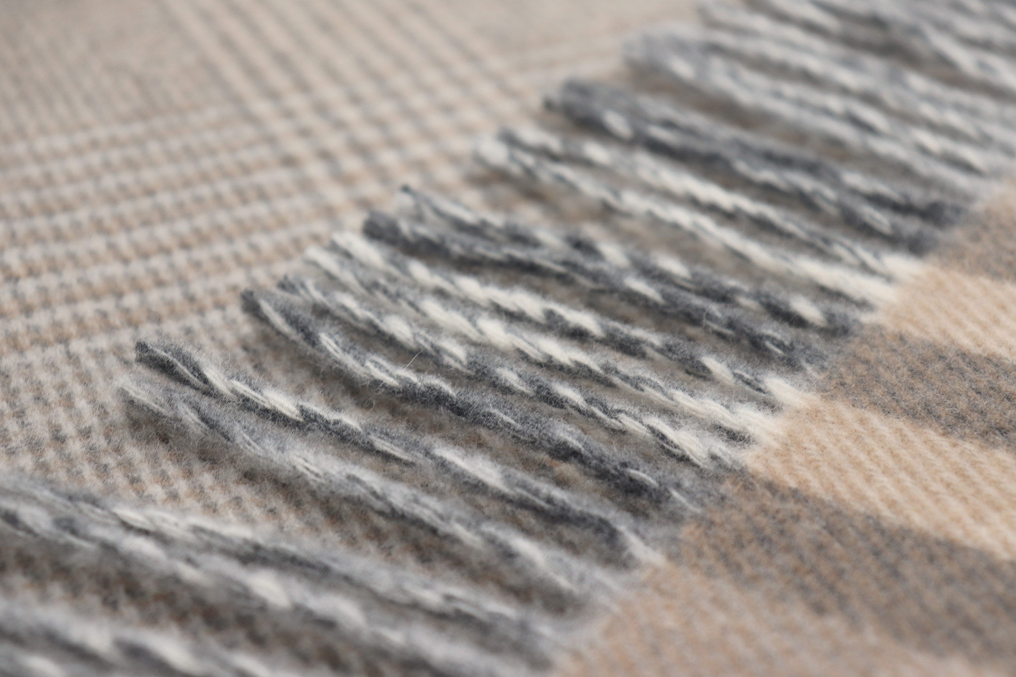 Biederlack Plaid / Decke Twin Check